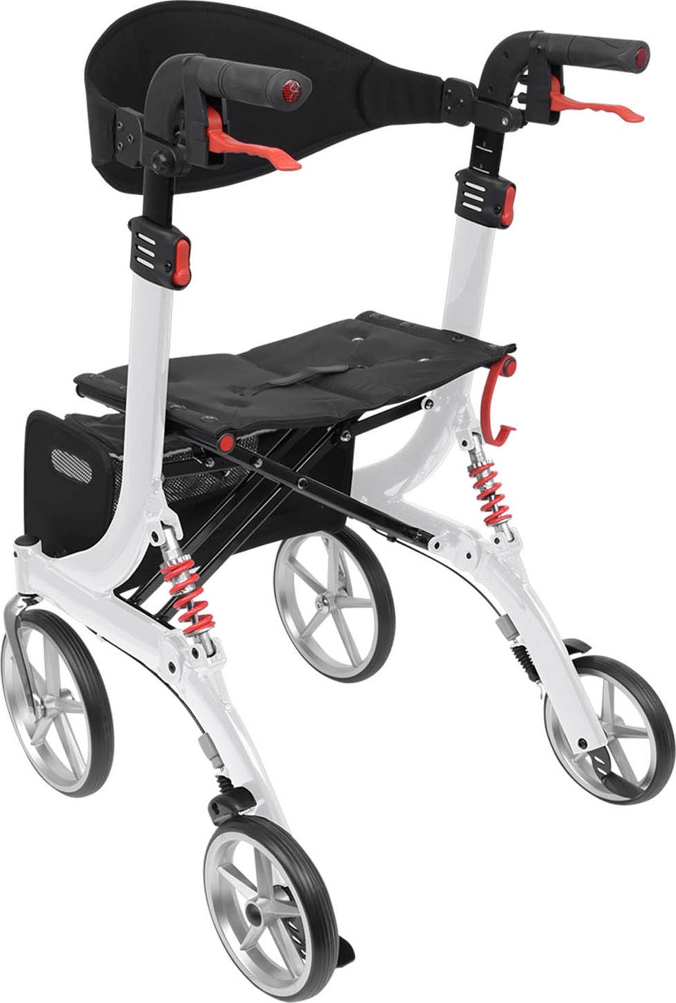 bescomedical Rollator »Spring Large«, Größe L (Sitzhöhe 60cm), höhenverstellbare Griffe