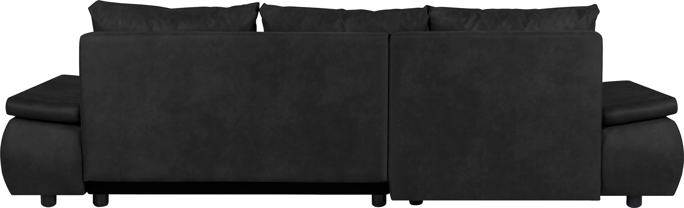 Home affaire Ecksofa »Acra L-Form«, mit Bettfunktion und Bettkasten, in Mattenoptik