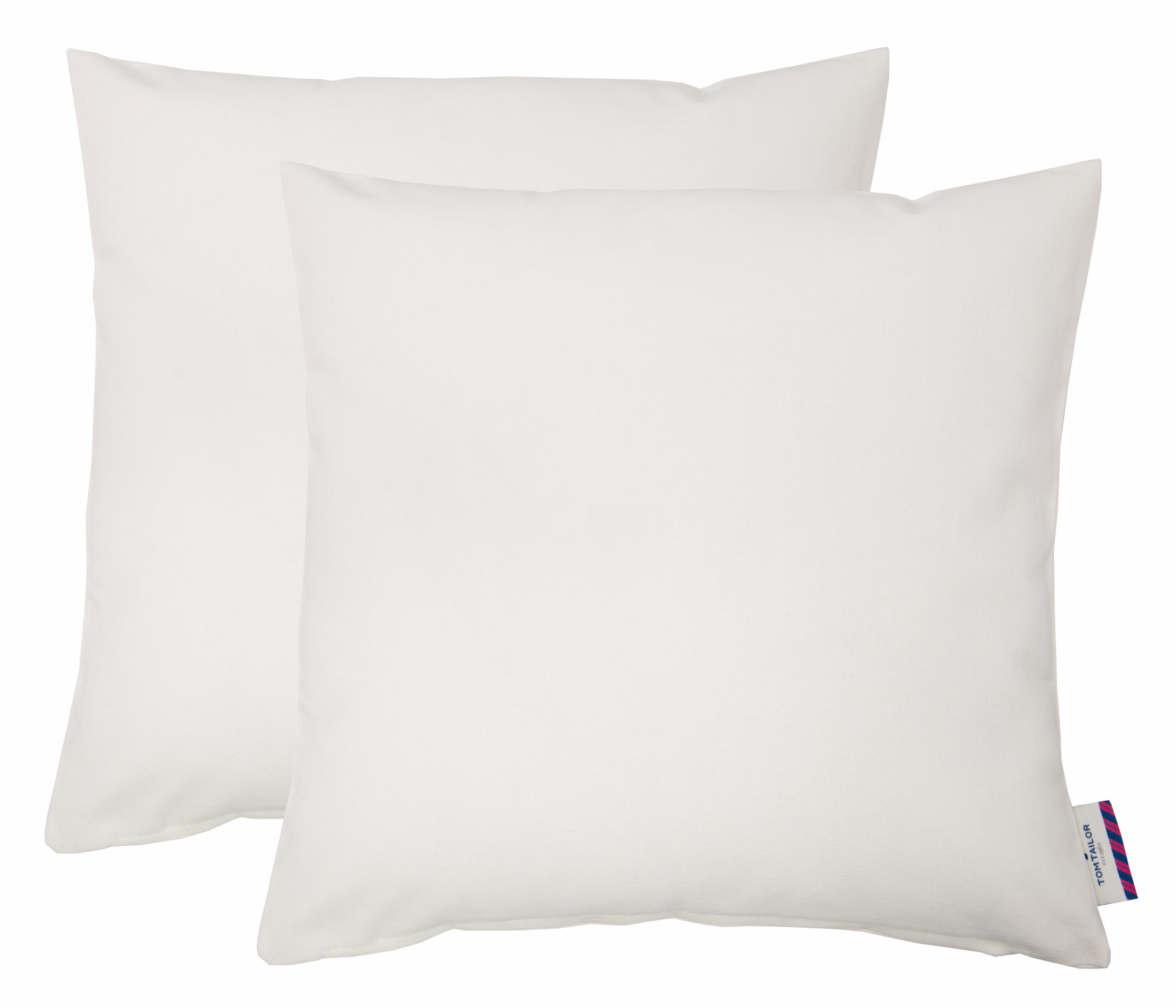 TOM TAILOR HOME Dekokissen »Dove«, unifarben, Kissenhüllen ohne Füllung, 2e günstig online kaufen