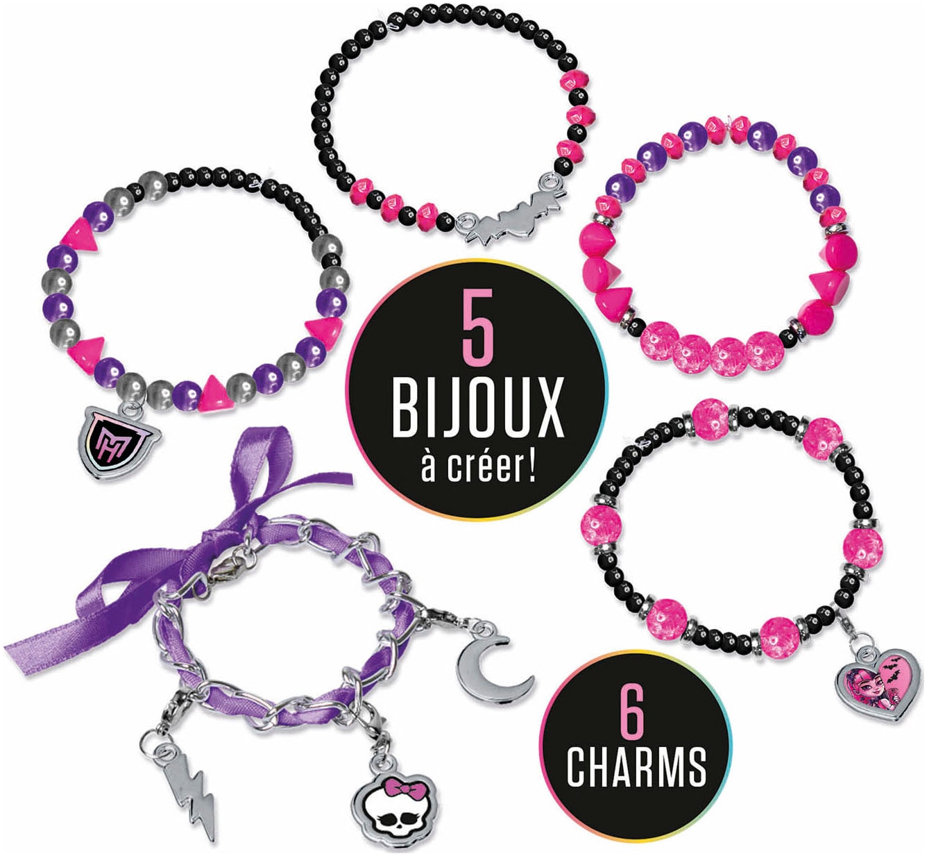 Kreativset »Monster High, Armbänder«