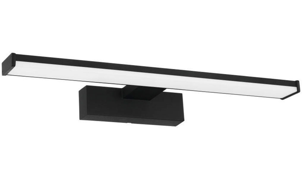 EGLO Spiegelleuchte »PANDELLA 1 Wandlampe, Badezimmerlampe, schwarz, weiß, IP44«, 1 flammig, Leuchtmittel LED-Modul | LED wechselbar, LED, Bad, Badezimmer, klassisch, modern, minimalistisch, 40x12x4cm