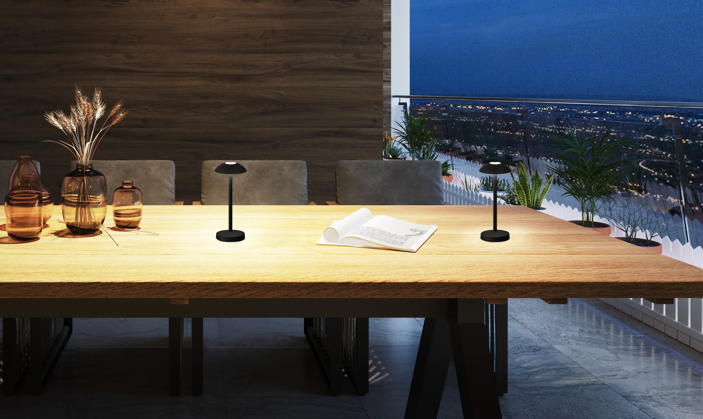easy! BY FHL Außen-Tischleuchte »Tekla«, 1 flammig, Leuchtmittel LED-Modul | LED fest integriert, lange Leuchtdauer