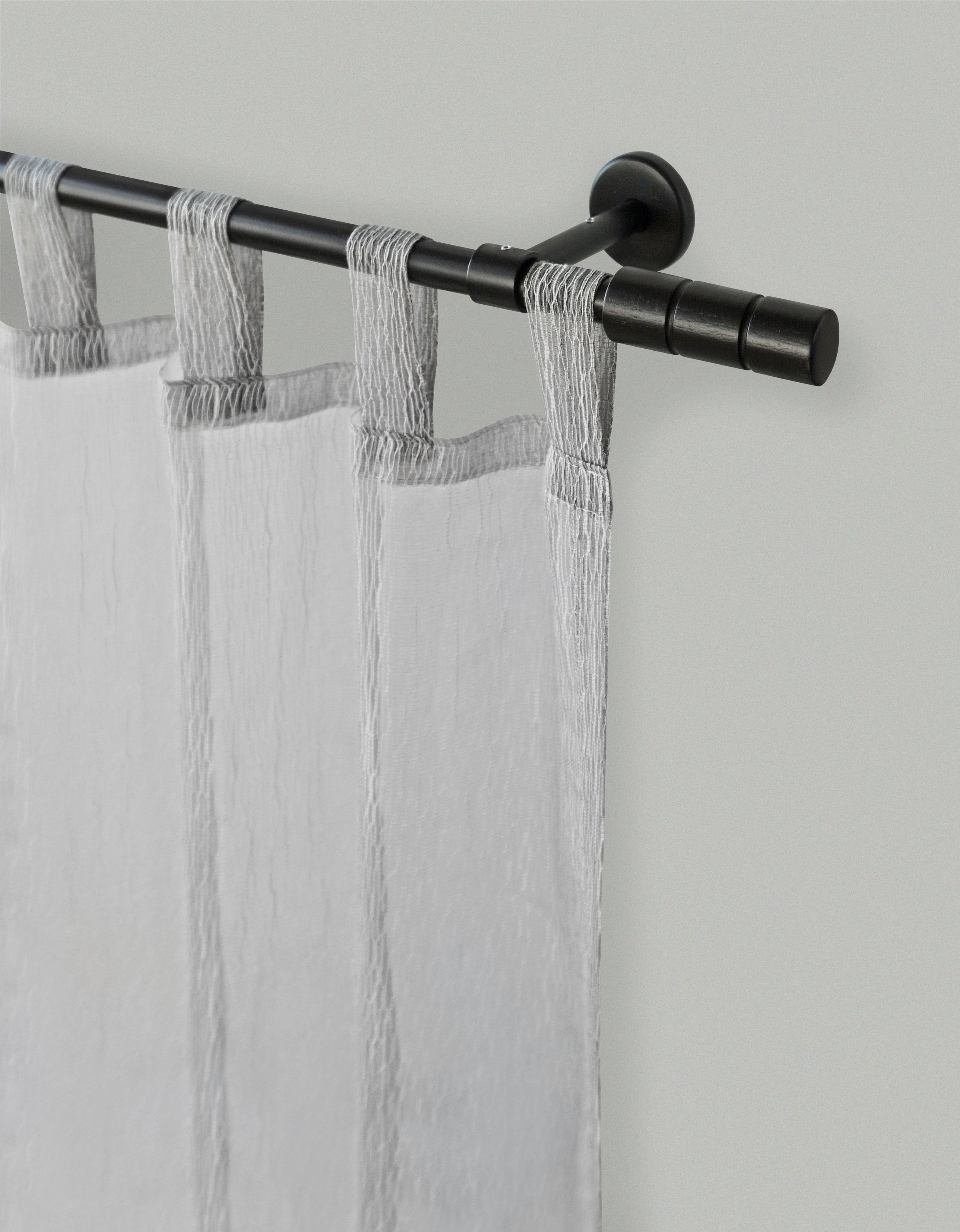 GARESA Gardinenstange »STAURA« Ø 16 mm 1 läufig-läufig Wunschmaßlänge;Träge günstig online kaufen