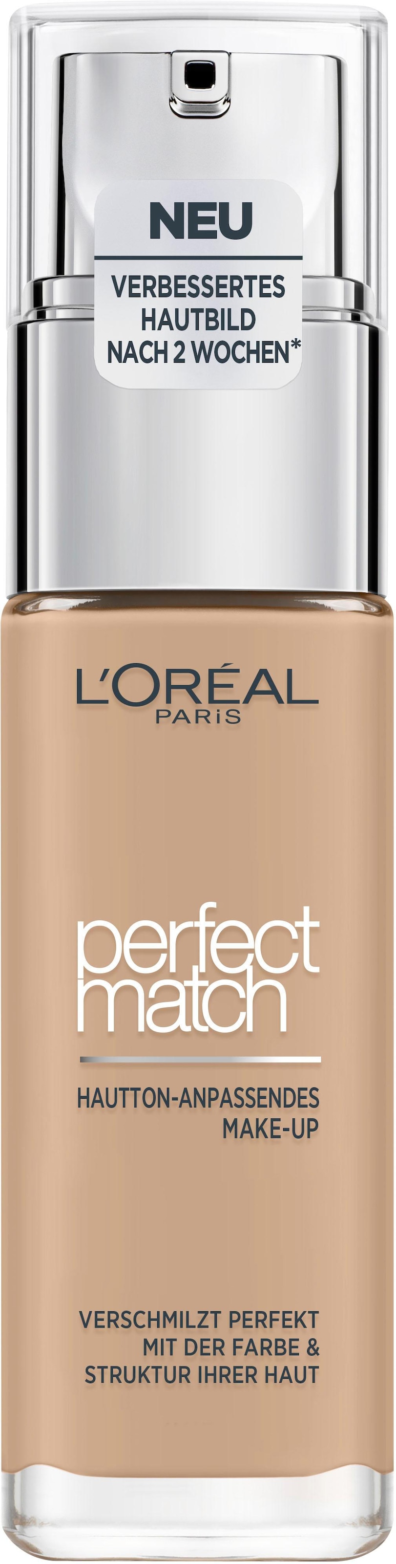 L'ORÉAL PARIS Foundation »Perfect Match Make-Up«, mit langanhaltender Formel