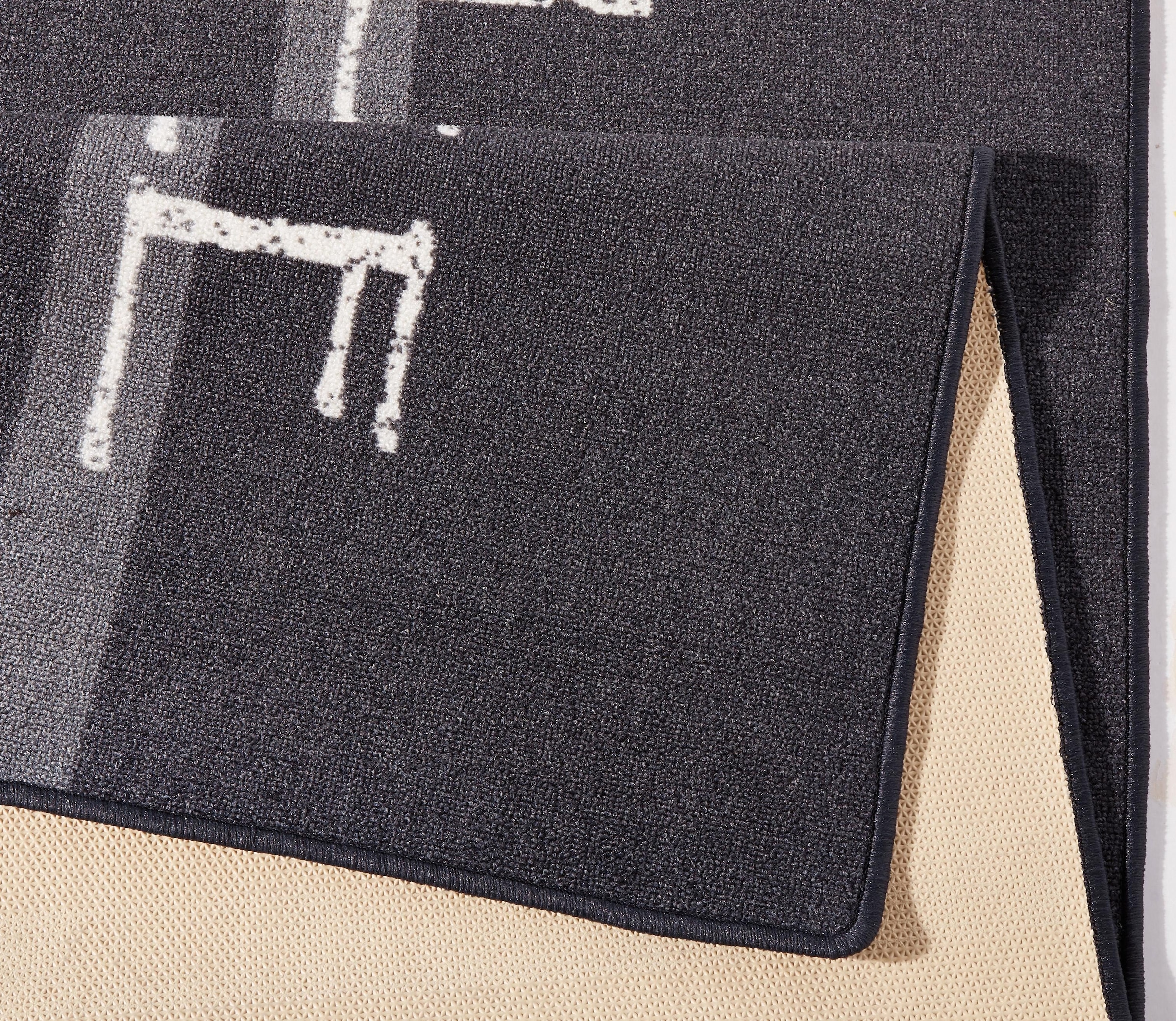 HANSE Home Küchenläufer »Milk & Coffee«, rechteckig, 8 mm Höhe, Kurzflor, rutschhemmend, Waschbar, Kaffee, Strapazierfähig, Küche
