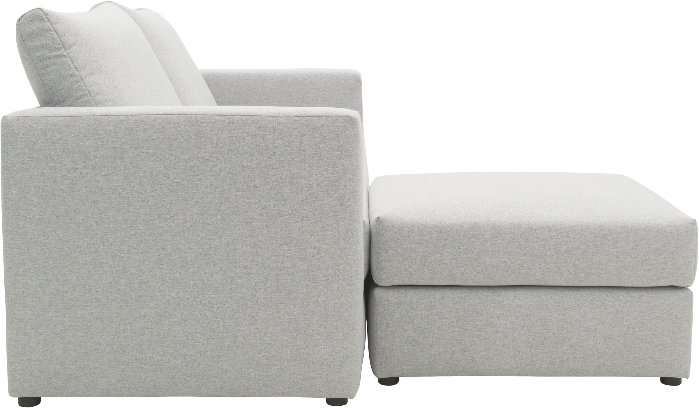 DOMO collection 2-Sitzer »800015, als Sitzmöbel oder Schlafgelegenheit nutzbar, Schlafsofa«, Sitzfläche mit Federkern, inkl. 2 Rückenkissen