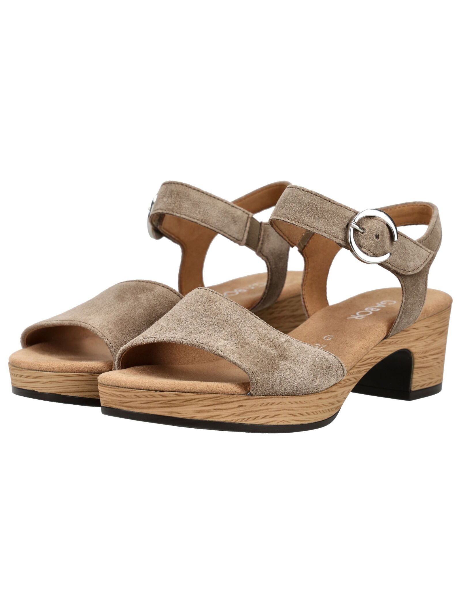 Gabor Comfort Riemchensandale »Gabor Comfort Sandalen Veloursleder«