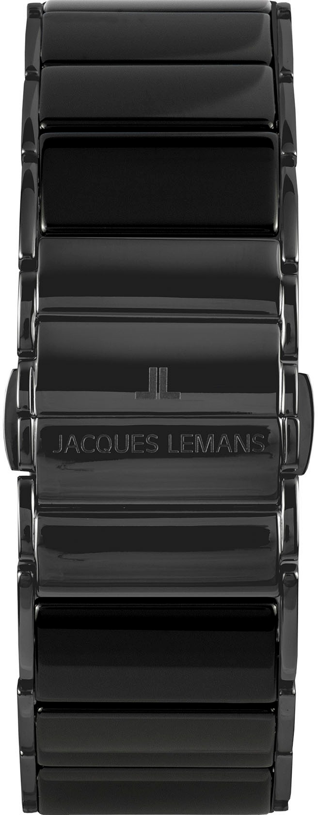 Jacques Lemans Chronograph »Dublin«, Quarzuhr, Armbanduhr, Damenuhr, Herrenuhr, Keramik, Stoppfunktion