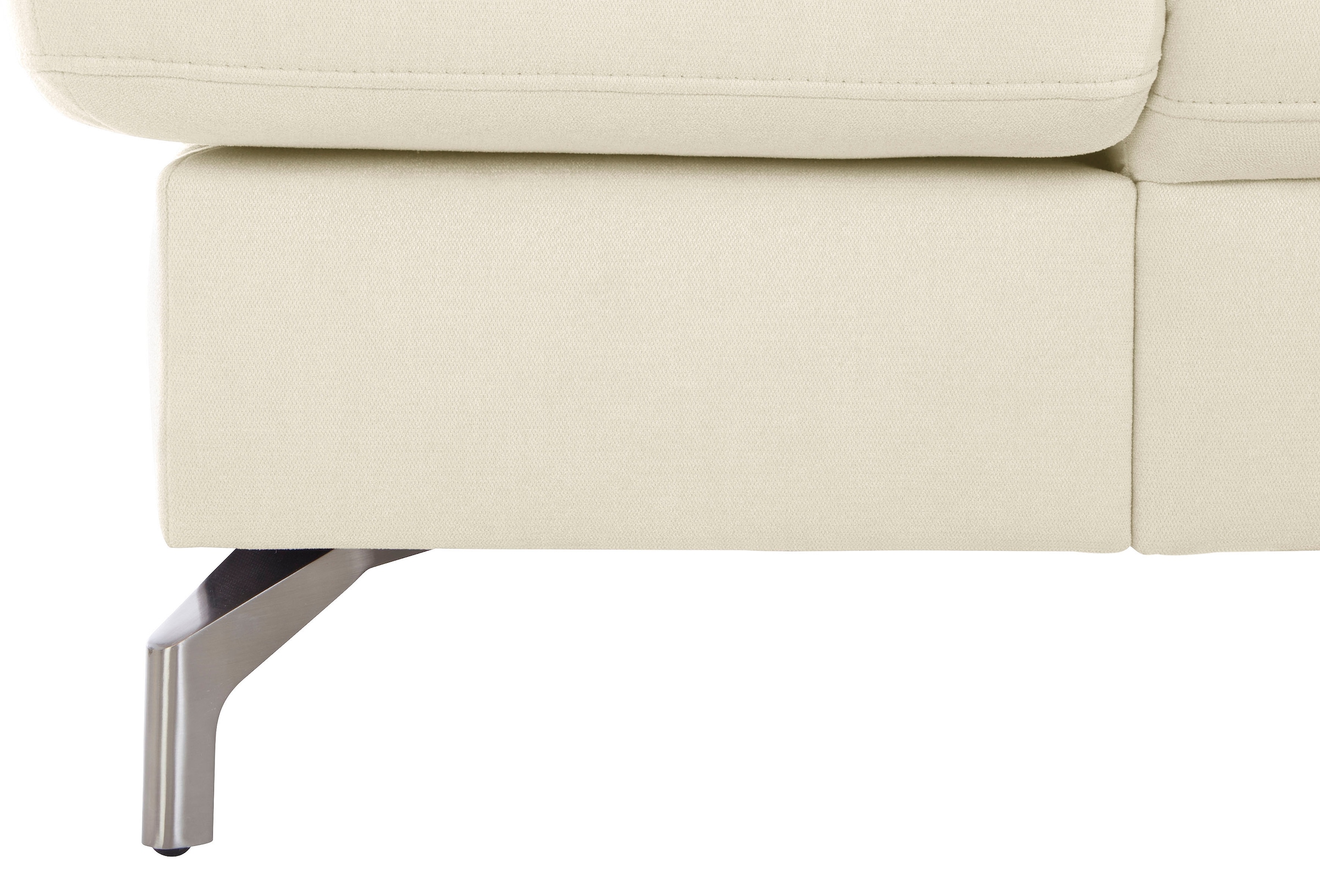 sit&more Ecksofa »Brisbane L-Form«, Fußhöhe 12 cm, inklusive Sitztiefen-, Armteil- und Kopfteilverstellung