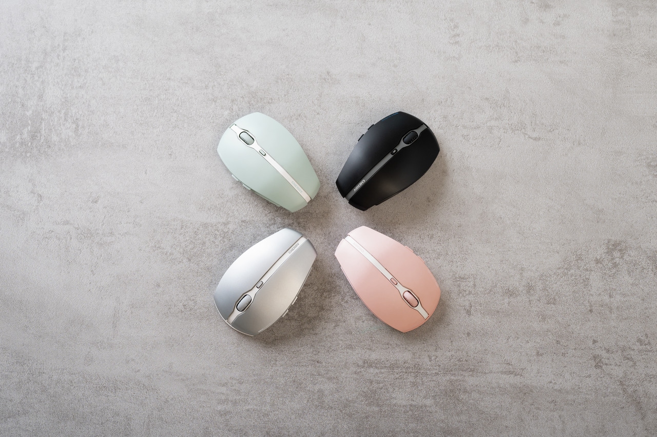 Cherry Maus »GENTIX BT« Bluetooth Multipoint 3 BT, max 2.000dpi, Inkl. Transportbeutel