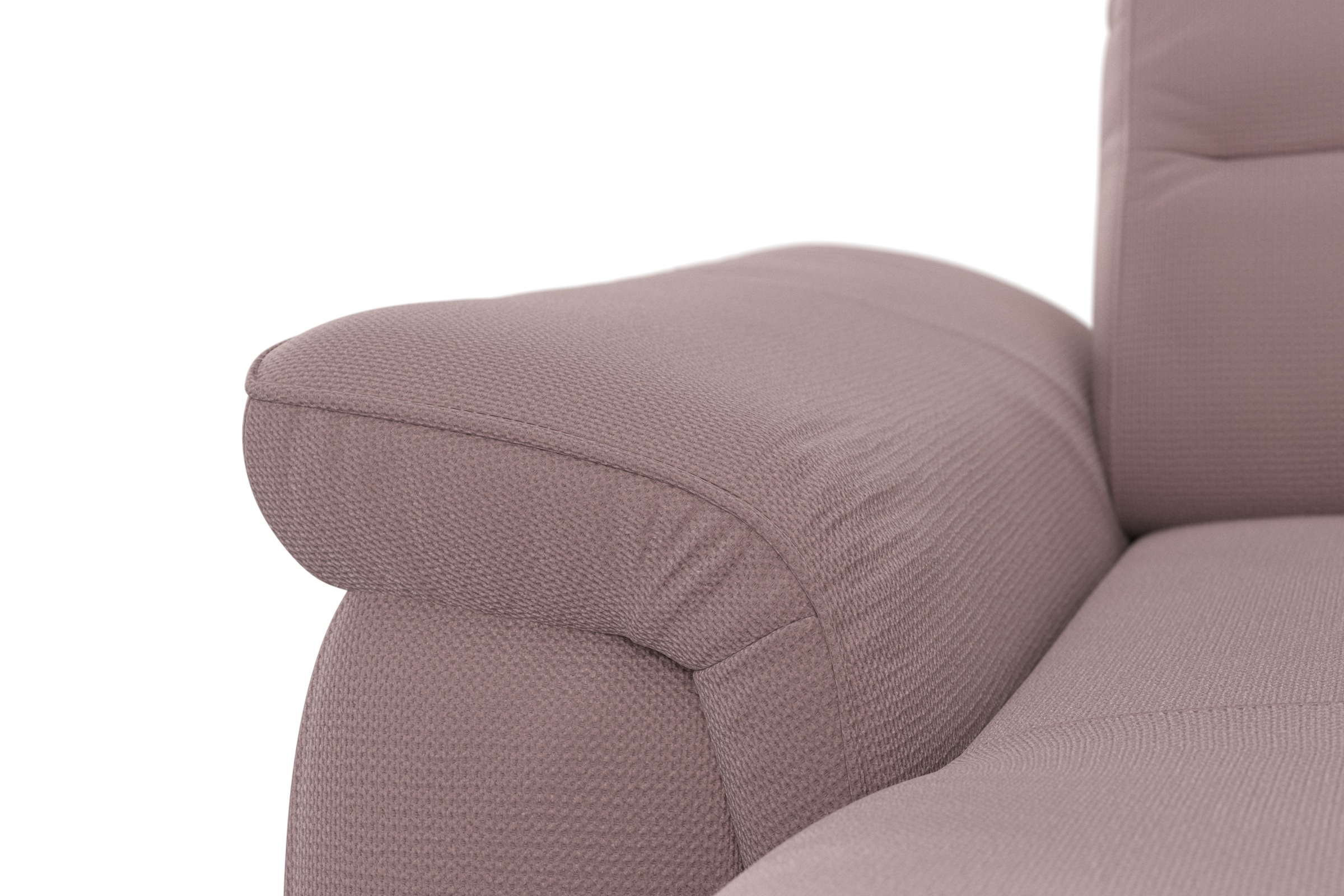 sit&more Wohnlandschaft »Sinatra U-Form«, optional mit Kopfteilverstellung und Armteilfunktion, Metallfüße