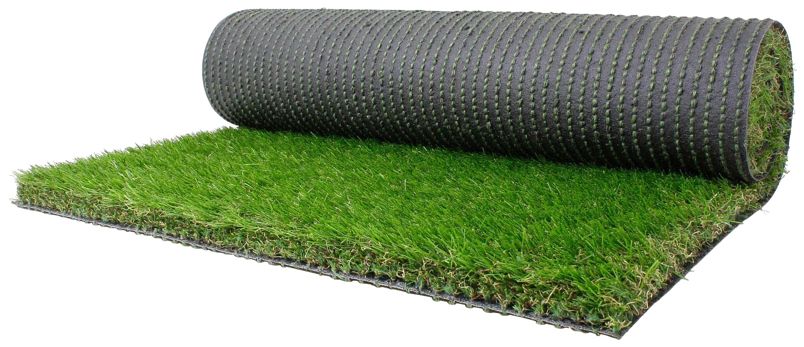 PRIMAFLOR-IDEEN IN TEXTIL Kunstrasen »FORESTLAND, Made in Spain« rechteckig 37 mm Höhe natürliche Optik, mit Drainagefunktion, ideal für Balkon &...