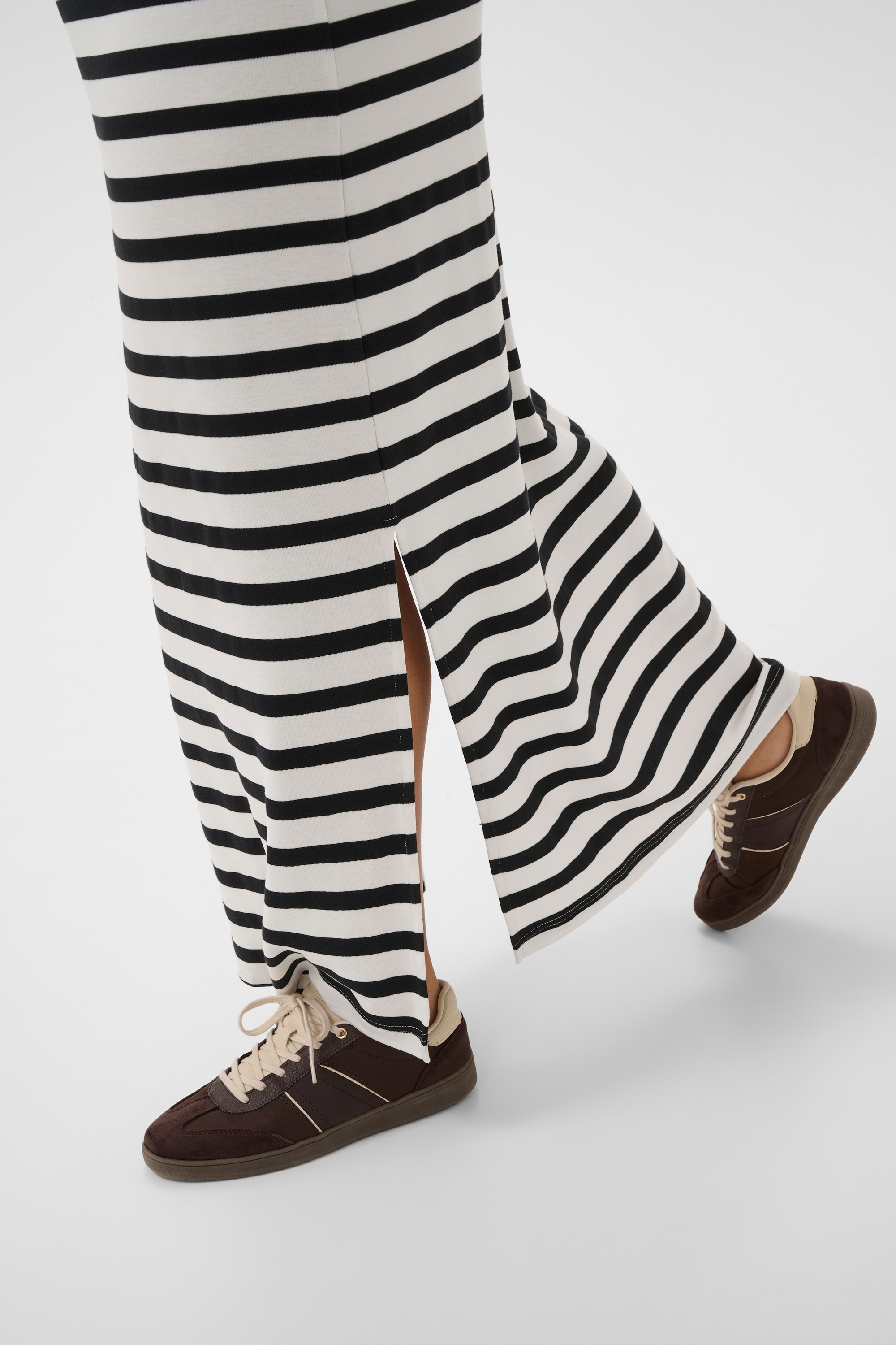 KAFFE Curve Midikleid »Damen Kleid KChellen«