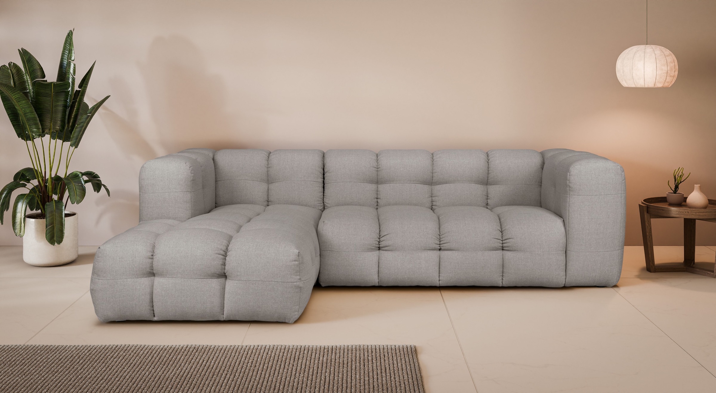 LeGer Home by Lena Gercke Ecksofa »TALISHA L-Form Designersofa, moderne Ste günstig online kaufen