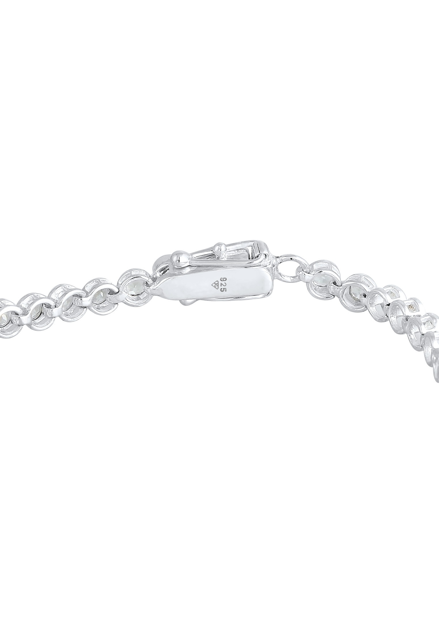 Elli Premium Armband »Elli PREMIUM Armband Tennisarmband Topas Silber«