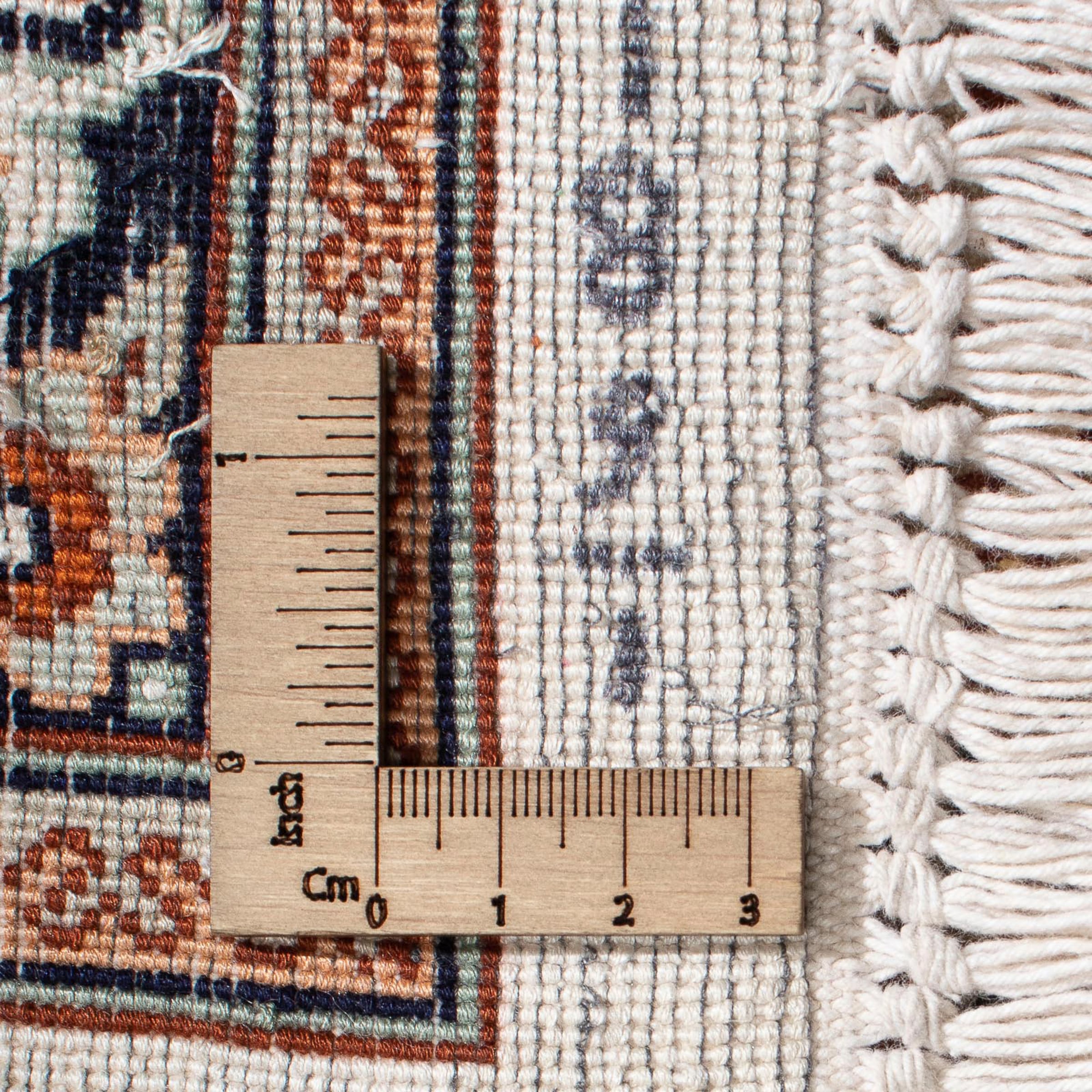 morgenland Seidenteppich »Seidenteppich - Kaschmir Seide - 260 x 172 cm - mehrfarbig«, rechteckig, Wohnzimmer, Handgeknüpft, Einzelstück mit Zertifikat