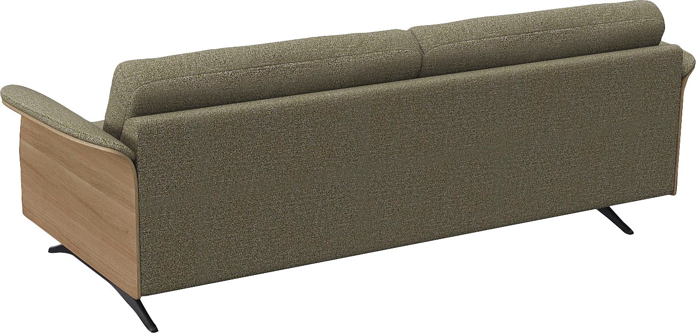 FLEXLUX 3-Sitzer »Glow Designsofa, bequem und komfortabel durch hochwertigen Sitzaufbau«, Skandinavisches Design, In hochwertiger Verarbeitung