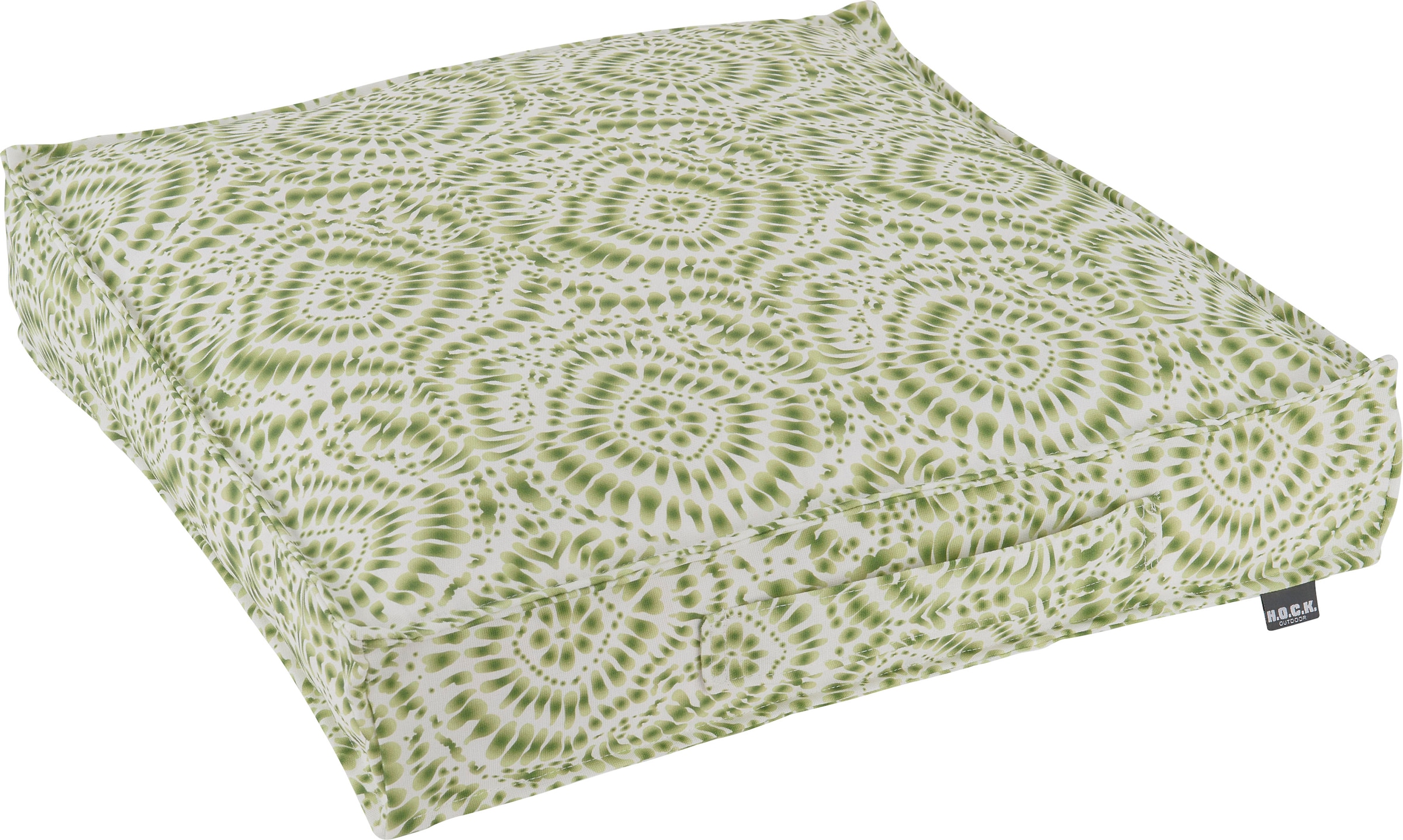 H.O.C.K. Palettenkissen "Badu Batik Steel Outdoor" Matratzenkissen günstig online kaufen