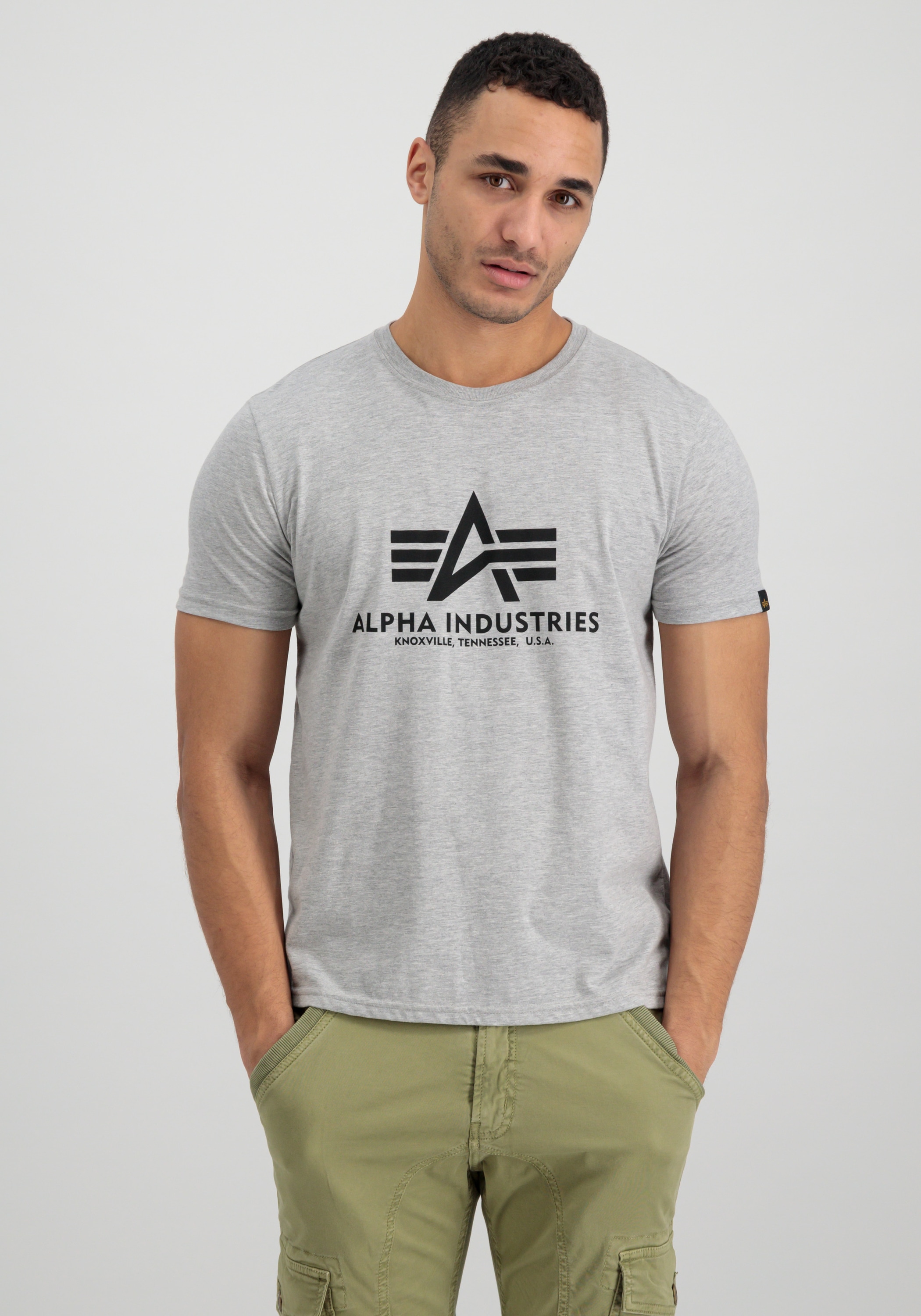 Alpha Industries T-Shirt »Alpha Industries Men - T-Shirts Basic T-Shirt 2 Pack«