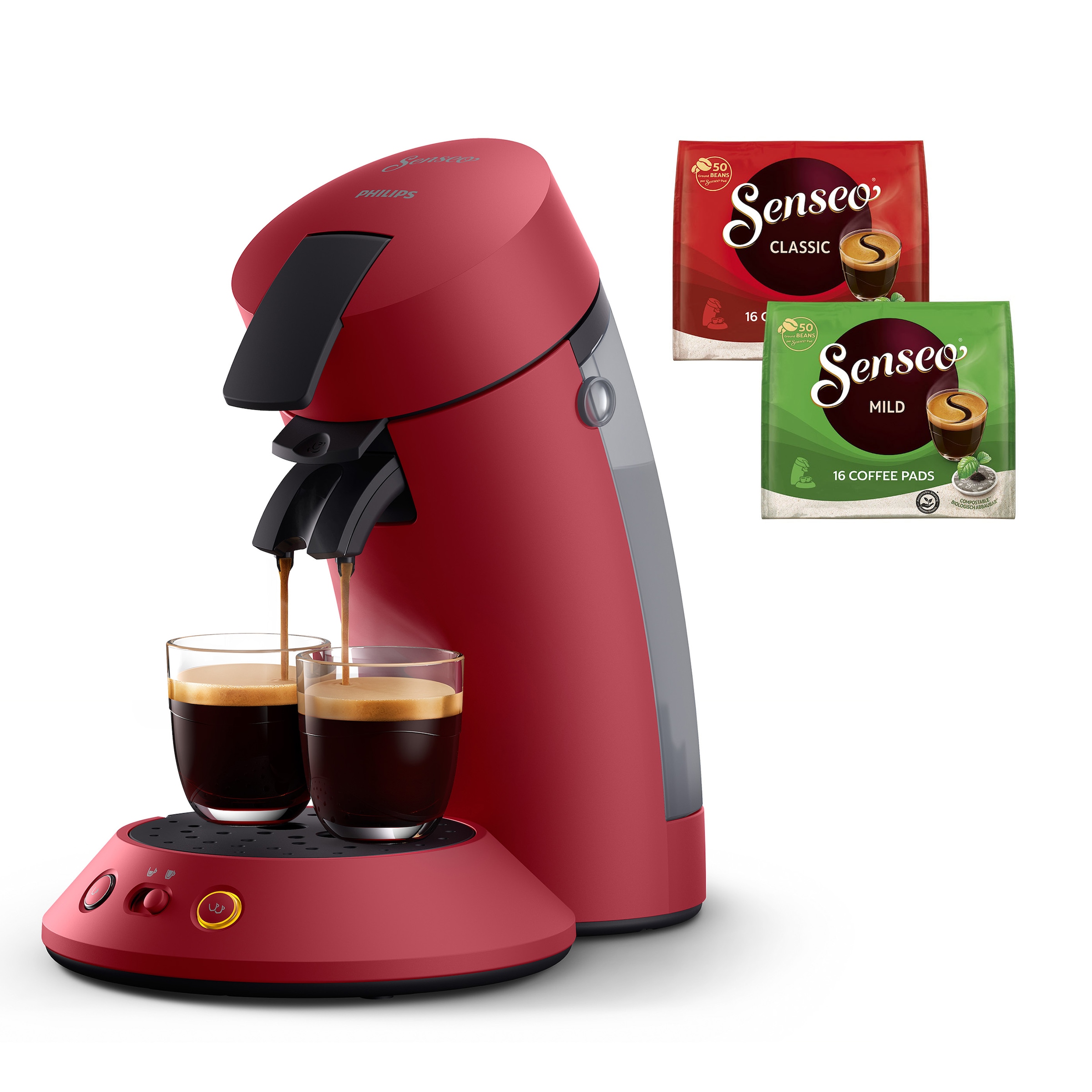 Kaffeepadmaschine »Original Plus CSA210/90, mit zwei Kaffee-Einstellungen«, aus 28%...