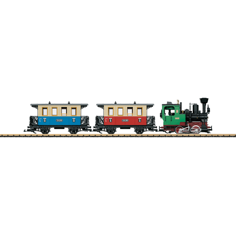 LGB Modelleisenbahn-Set »- Personenzug - L70307« für Einsteiger, Made in Europe bunt