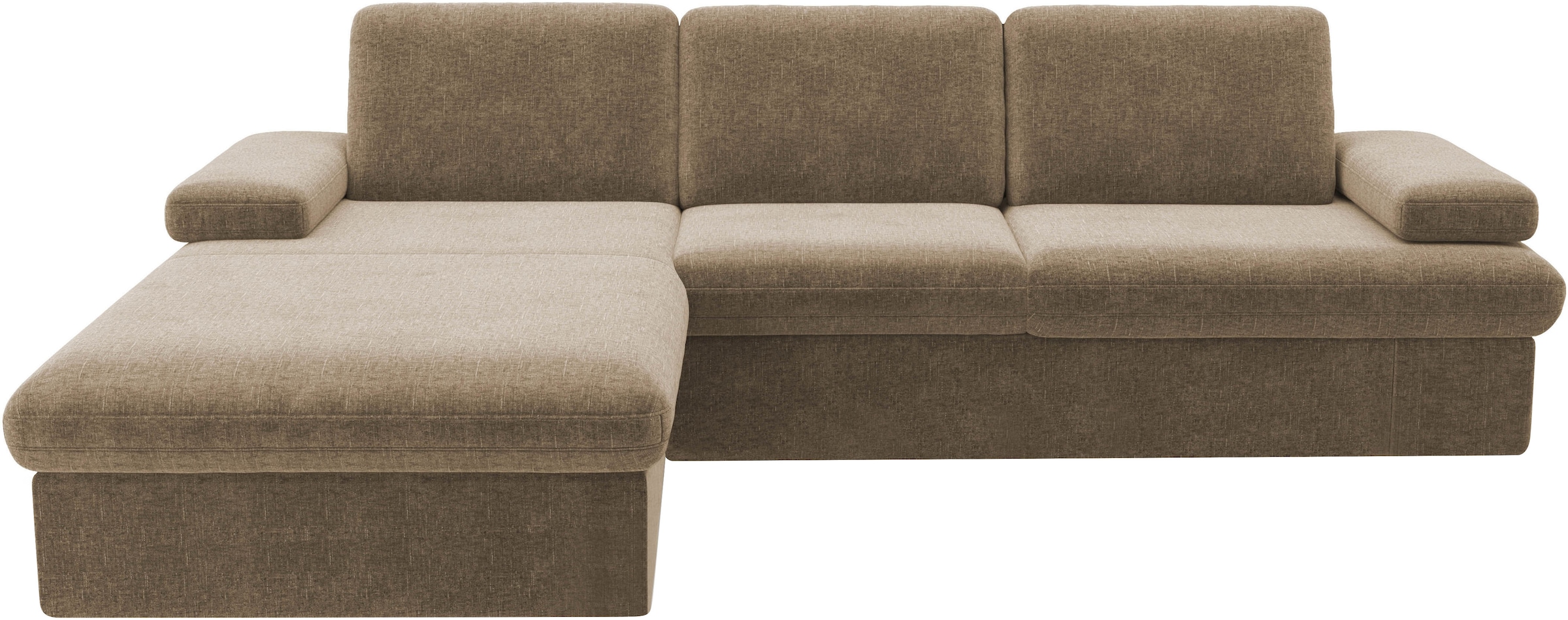 sit&more Ecksofa »Moreno«, mit Armteilverstellung,wahlweise mit Bettfunktion