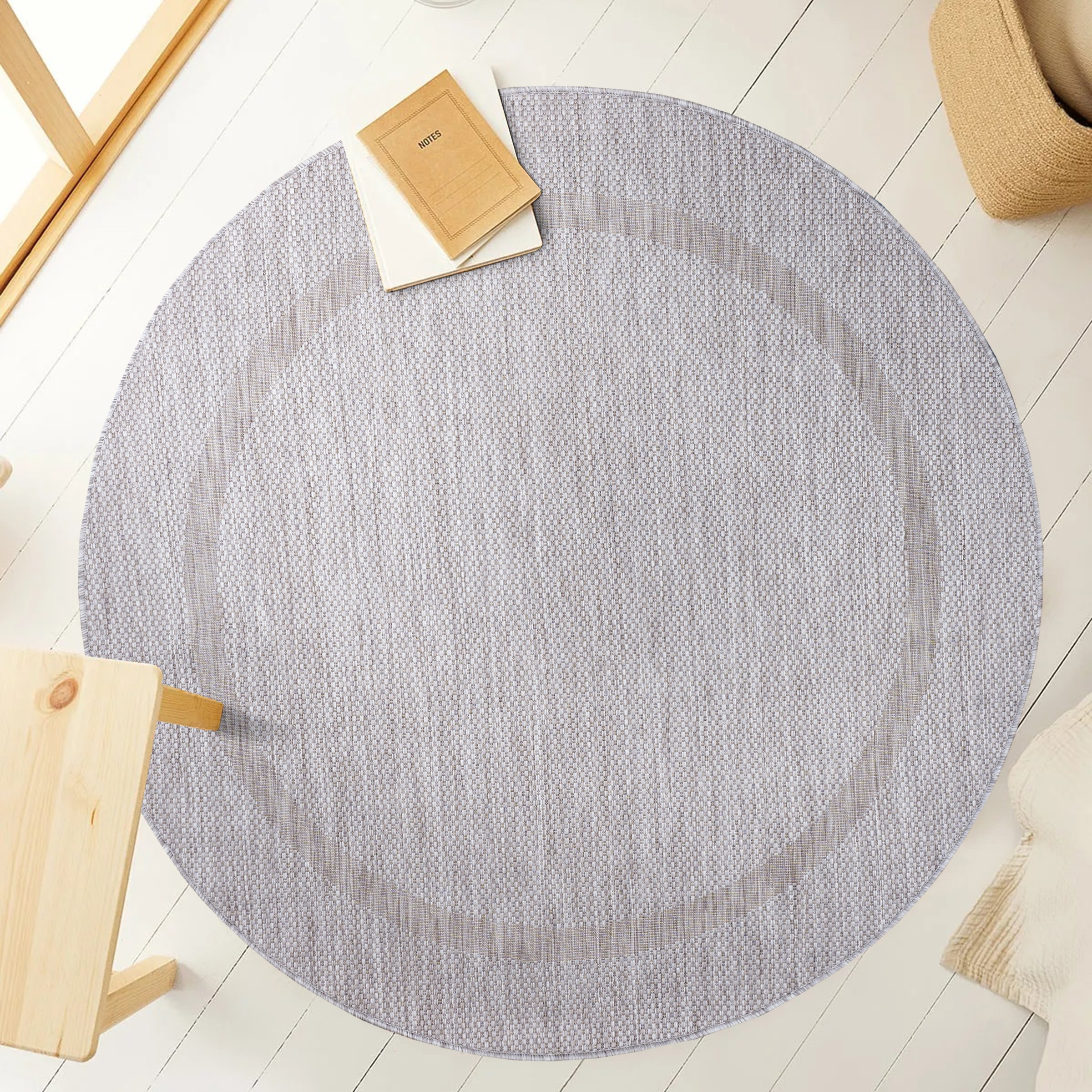 Ayyildiz Teppiche Outdoorteppich »Relax 4311« Rund 5 Mm Höhe Pflegeleicht, Robust, In- Und Outdoor Geeignet, Große Farbauswahl