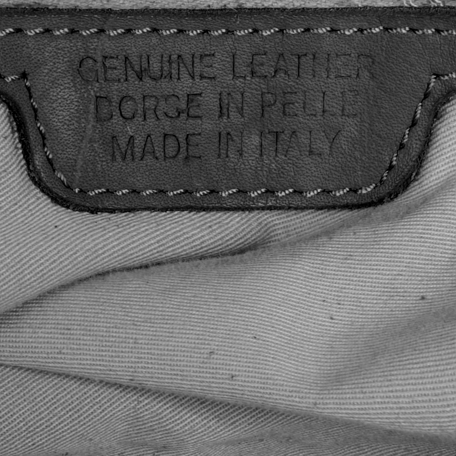 forty° Shopper, echt Leder, Made in Italy