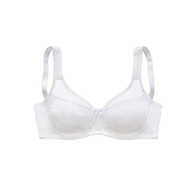 Nuance Minimizer-BH, mit Bügel, gemoldet mit feiner, floraler Spitze, Basic  Dessous im Online-Shop kaufen