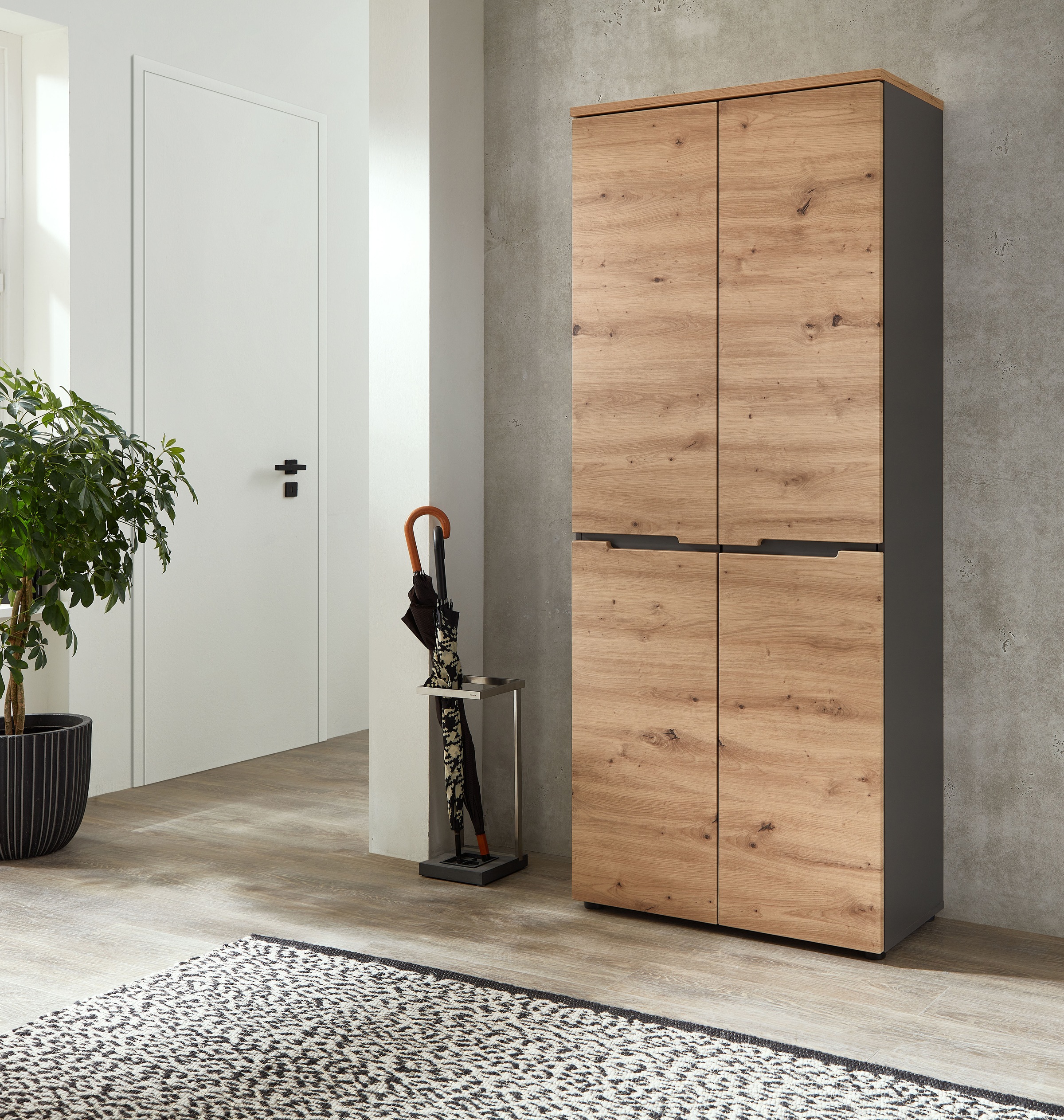 Innostyle Schuhschrank »Memphis Garderobenschrank, 65x192x38cm (B/H/T)«, (1 St.)