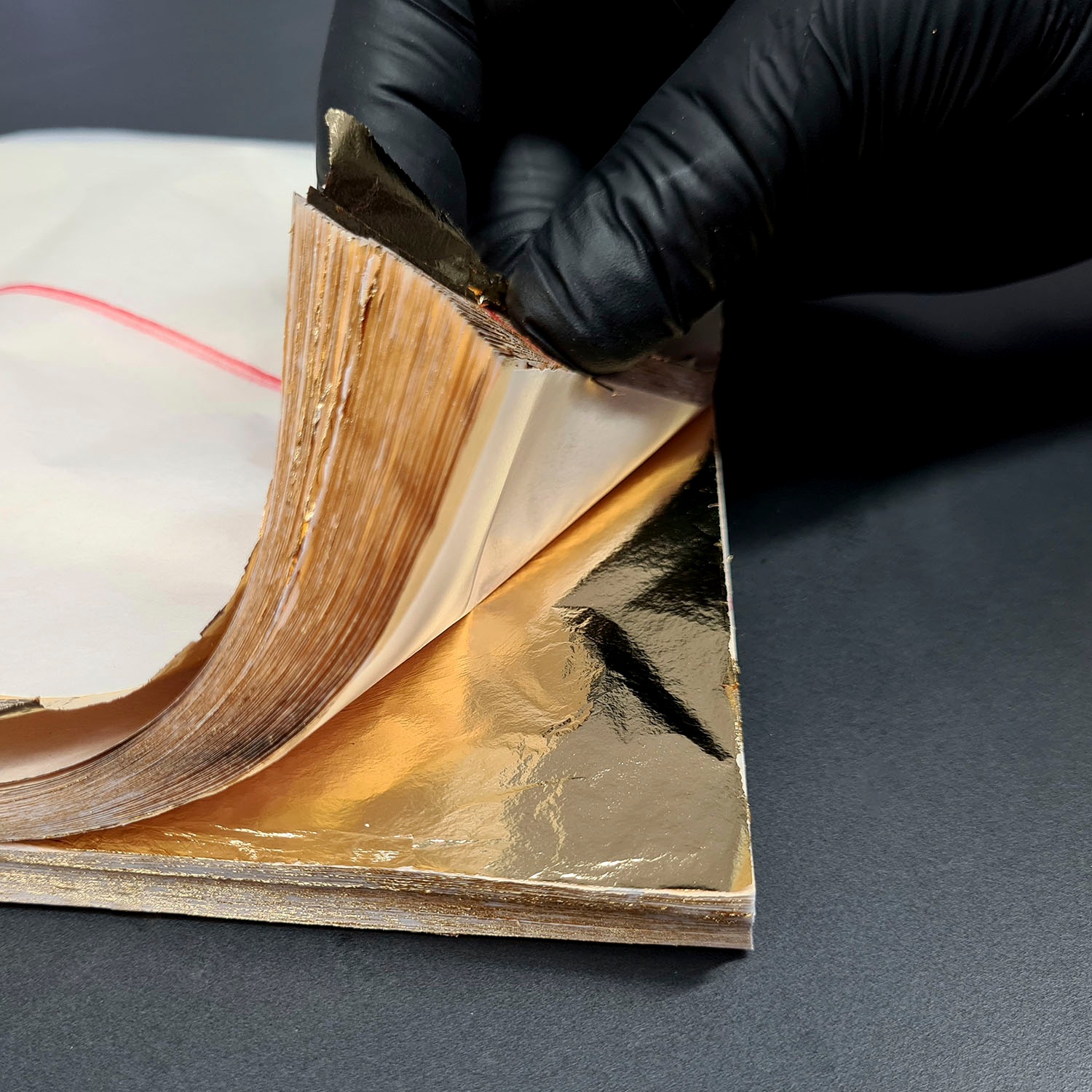 OTTO home Acrylglasbild »Abstrakte Formen - Acrylbilder mit Blattgold vered günstig online kaufen