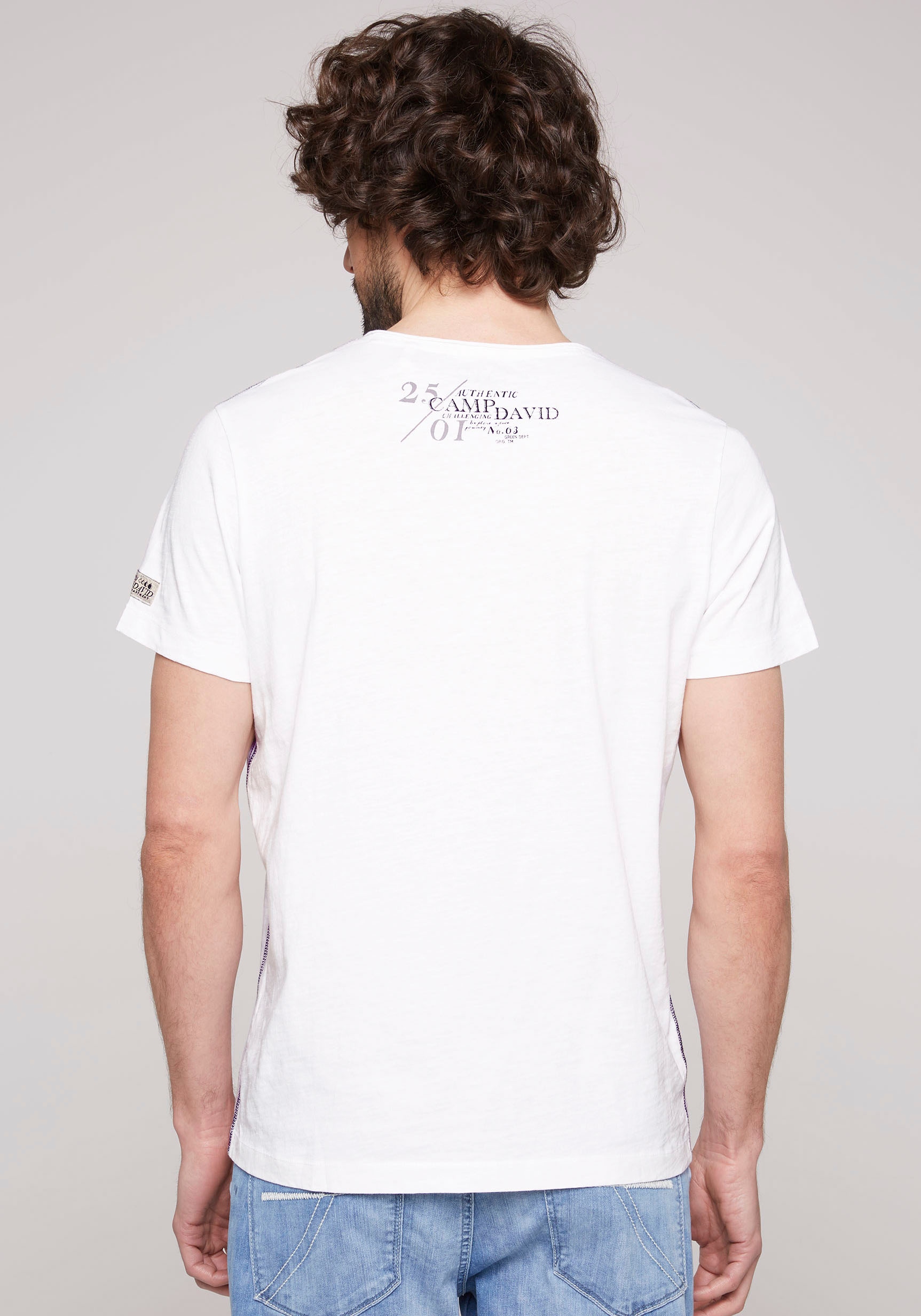 CAMP DAVID T-Shirt, mit Logo-Druck kaufen