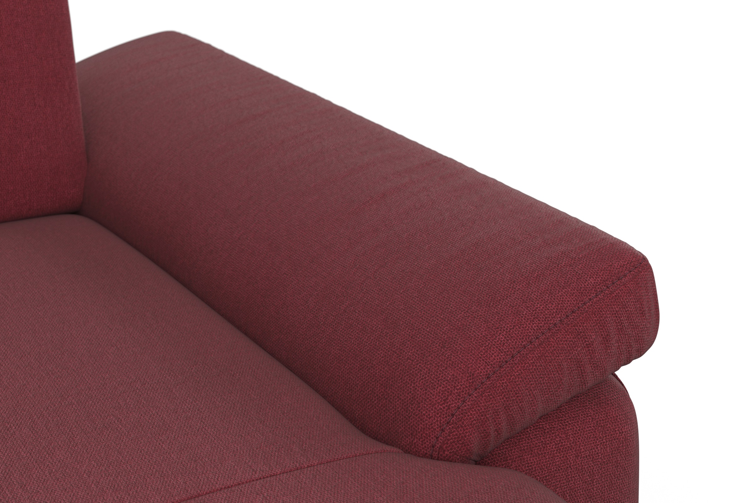 sit&more Ecksofa »Padua L-Form«, inklusive Sitztiefenverstellung, Armteilfunktion und Federkern