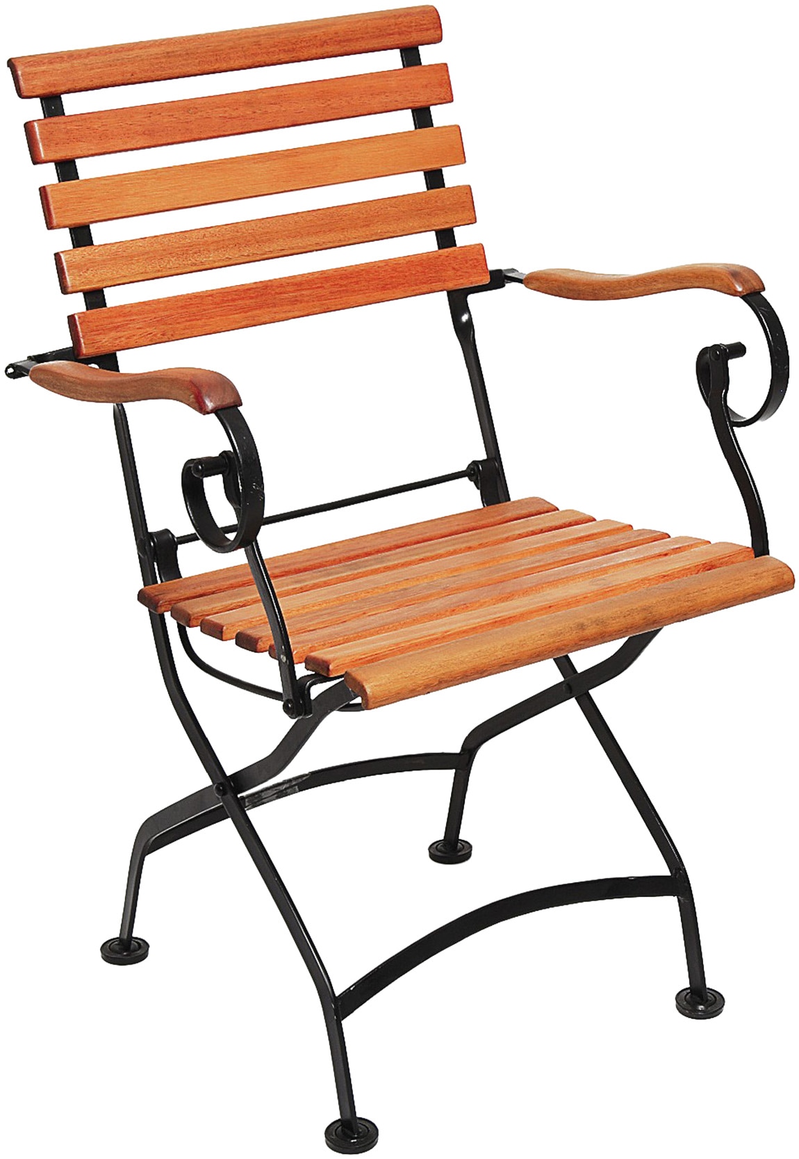 MERXX Garten-Essgruppe »Schloßgarten« 5 Stk. tlg. 4 Klappsessel und Klapptisch