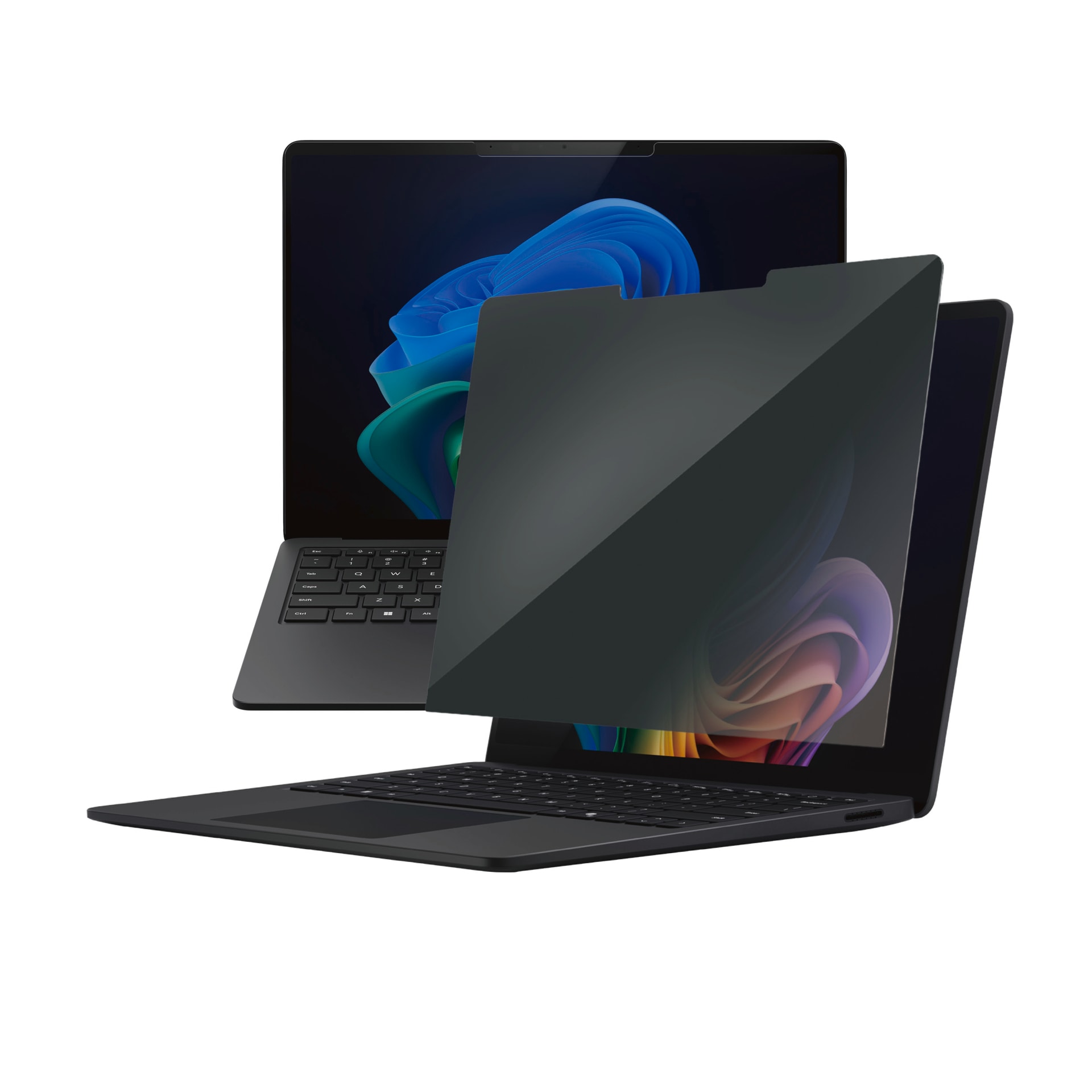 CARE by PanzerGlass Displayschutzfolie »Privacy Filter Screen Protector«, für Microsoft Laptop 13.8 7th Edition, Displayschutz, Schutzfolie, Blickschutz, kratz- & stoßfest