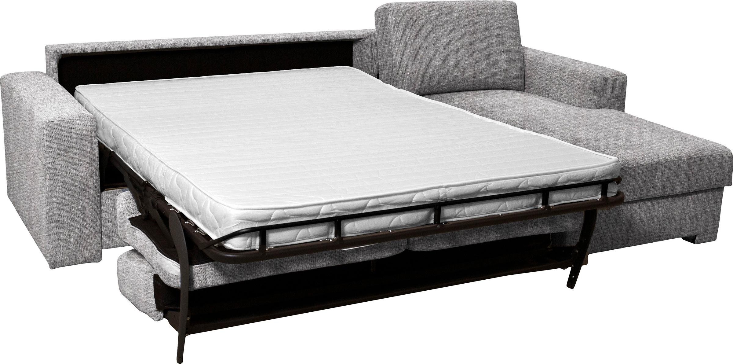 Home affaire Ecksofa Roma "L" Dauerschlaffunktion, mit Unterfederung, Matratzenhöhe 14cm, Liegemaße ca 163x198 cm, L-Form