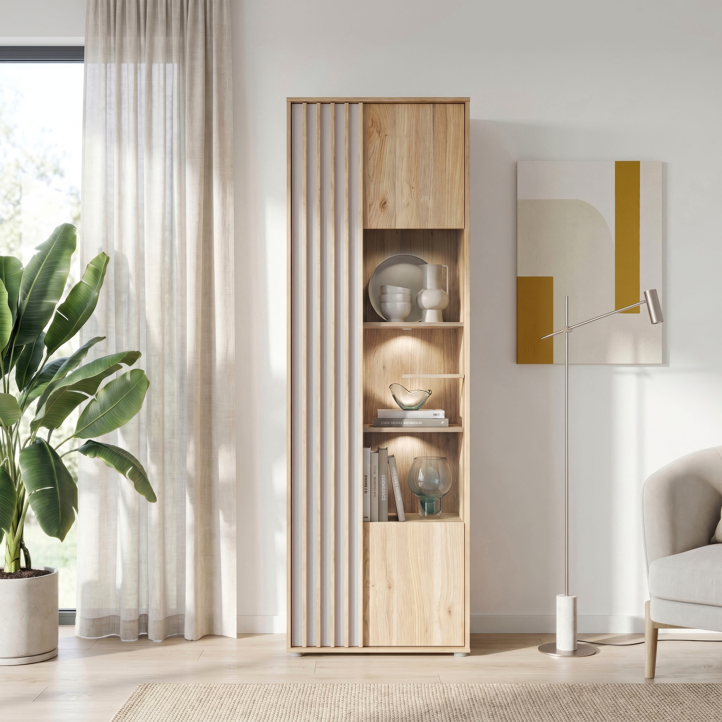 FORTE LED Unterbauleuchte »Lefkadas« 1 Stk. Neutralweiß LED Beleuchtung einfache Montage, wohnliche Atmosphäre