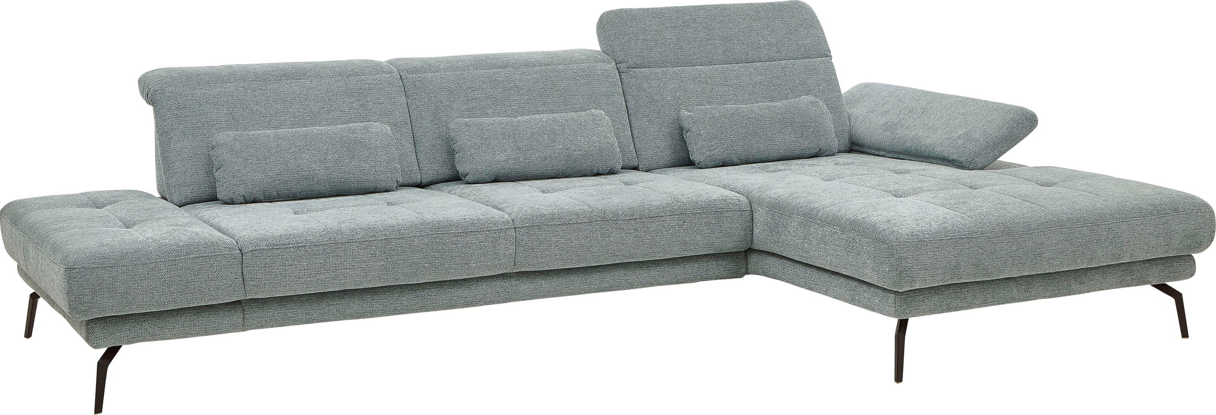Die PlanBar Ecksofa "MP-IN20126 L-Form mit Kaltschaum-Polsterung", mit Kopf günstig online kaufen