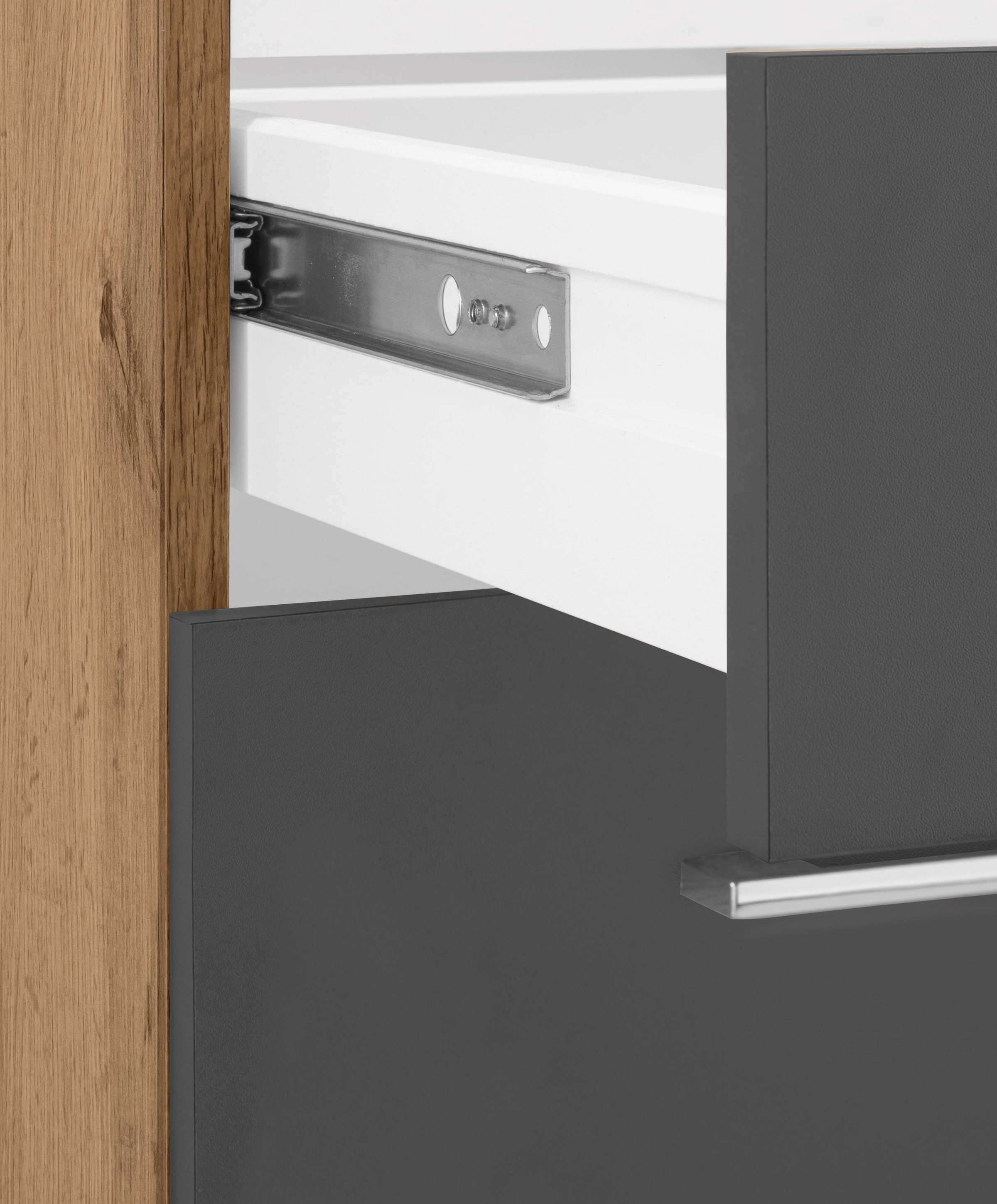 KOCHSTATION Winkelküche »KS-Colmar«, mit E-Geräten, Stellbreite 210/210 cm
