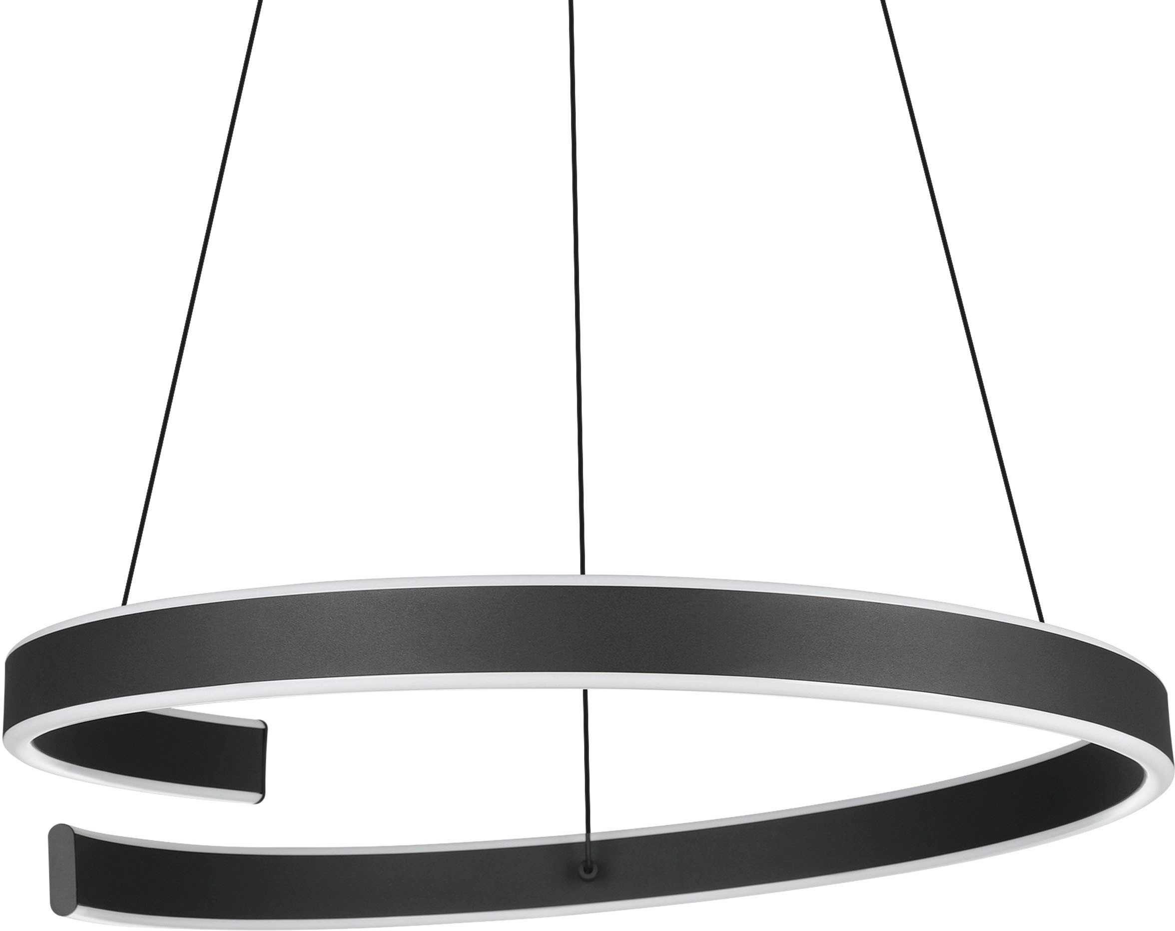 EGLO Hängeleuchte »ANDABAIA-Z« in schwarz aus Alu, Stahl / inkl. LED fest integriert - 42,5 Watt