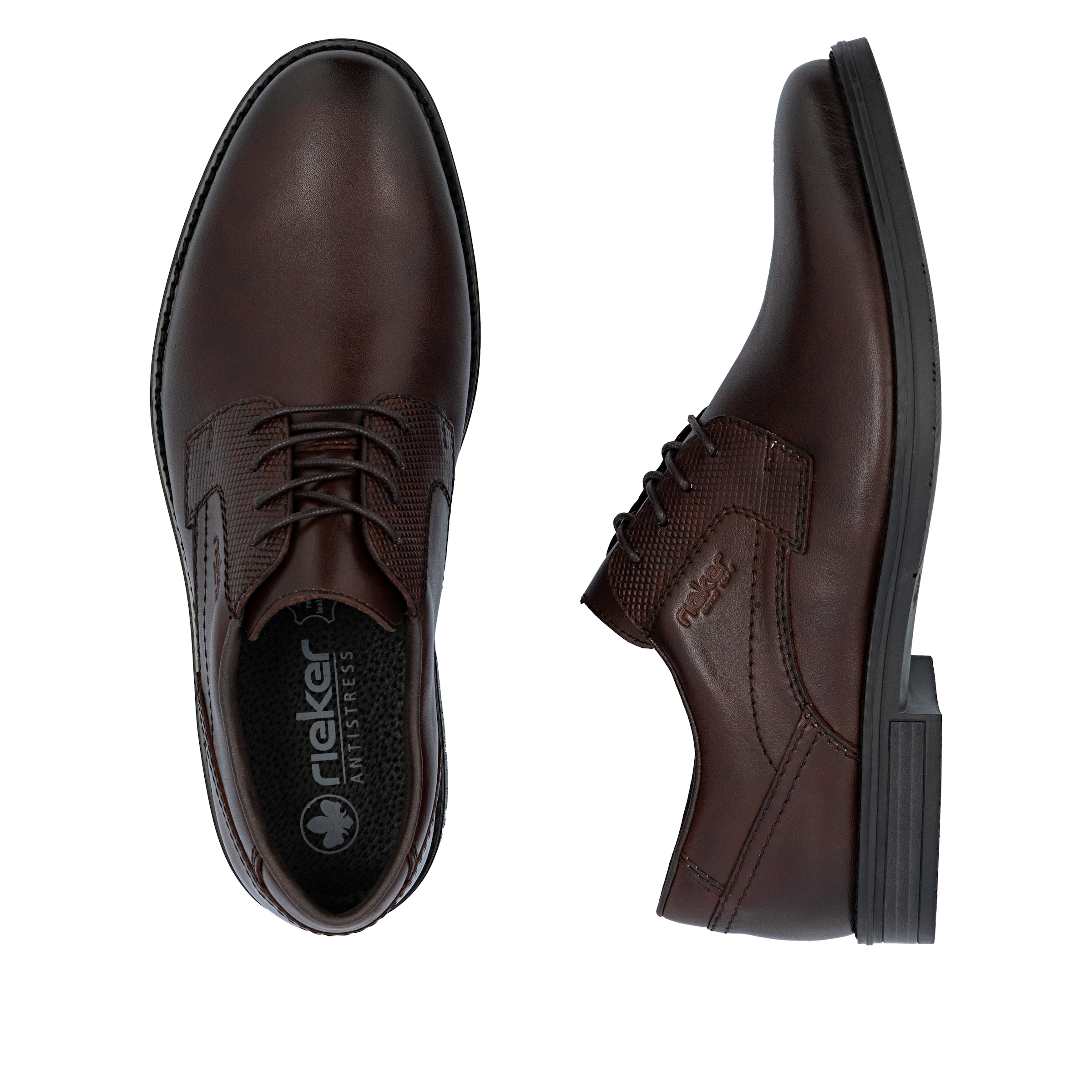 Rieker Schnürschuh, Anzugschuh, Festtagsschuh, Business-Schnürer mit Lederinnensohle