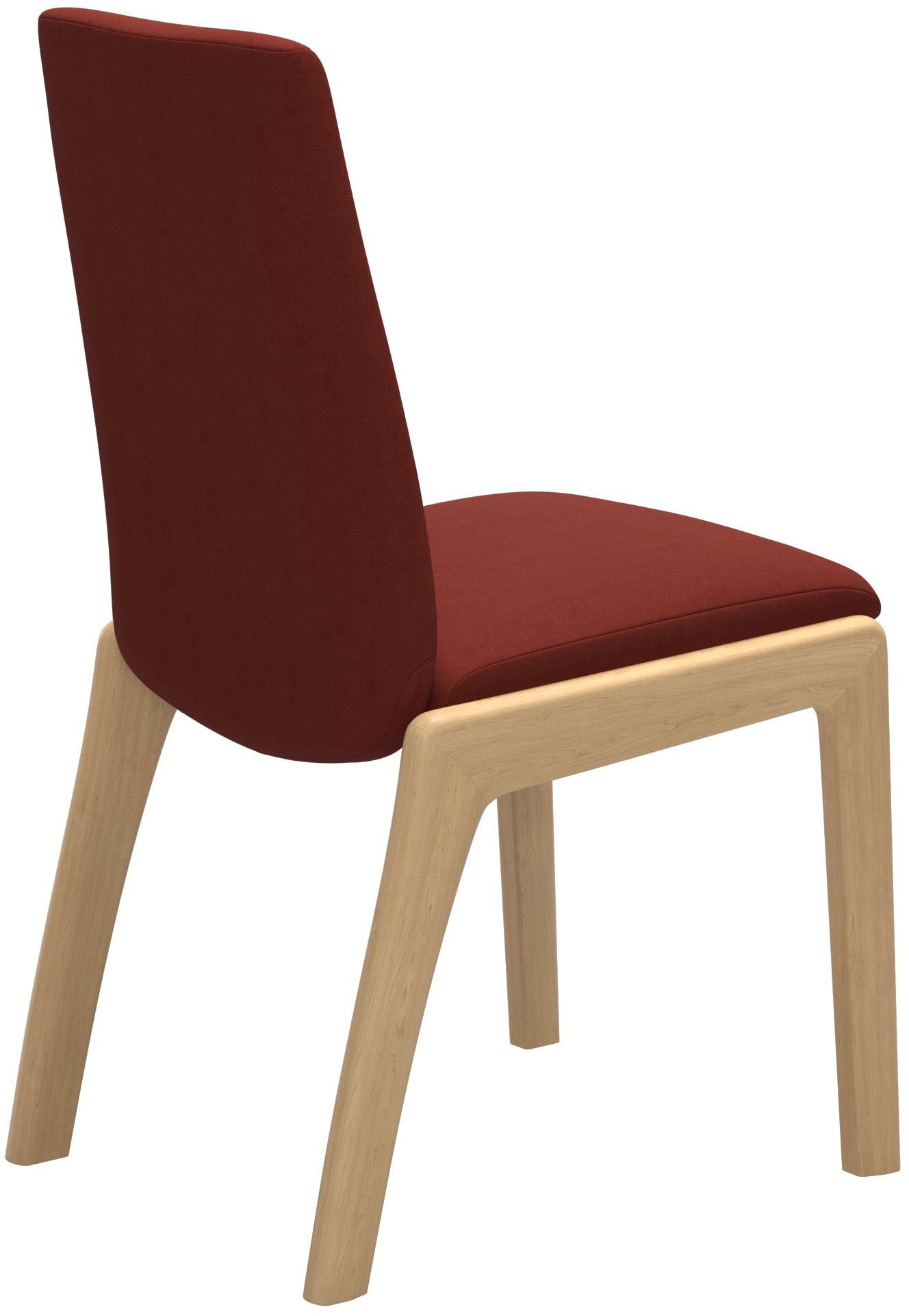 Stressless® Polsterstuhl »Laurel«, Microfaser DINAMICA, Low Back, Größe M, mit abgerundeten Beinen in Eiche natur