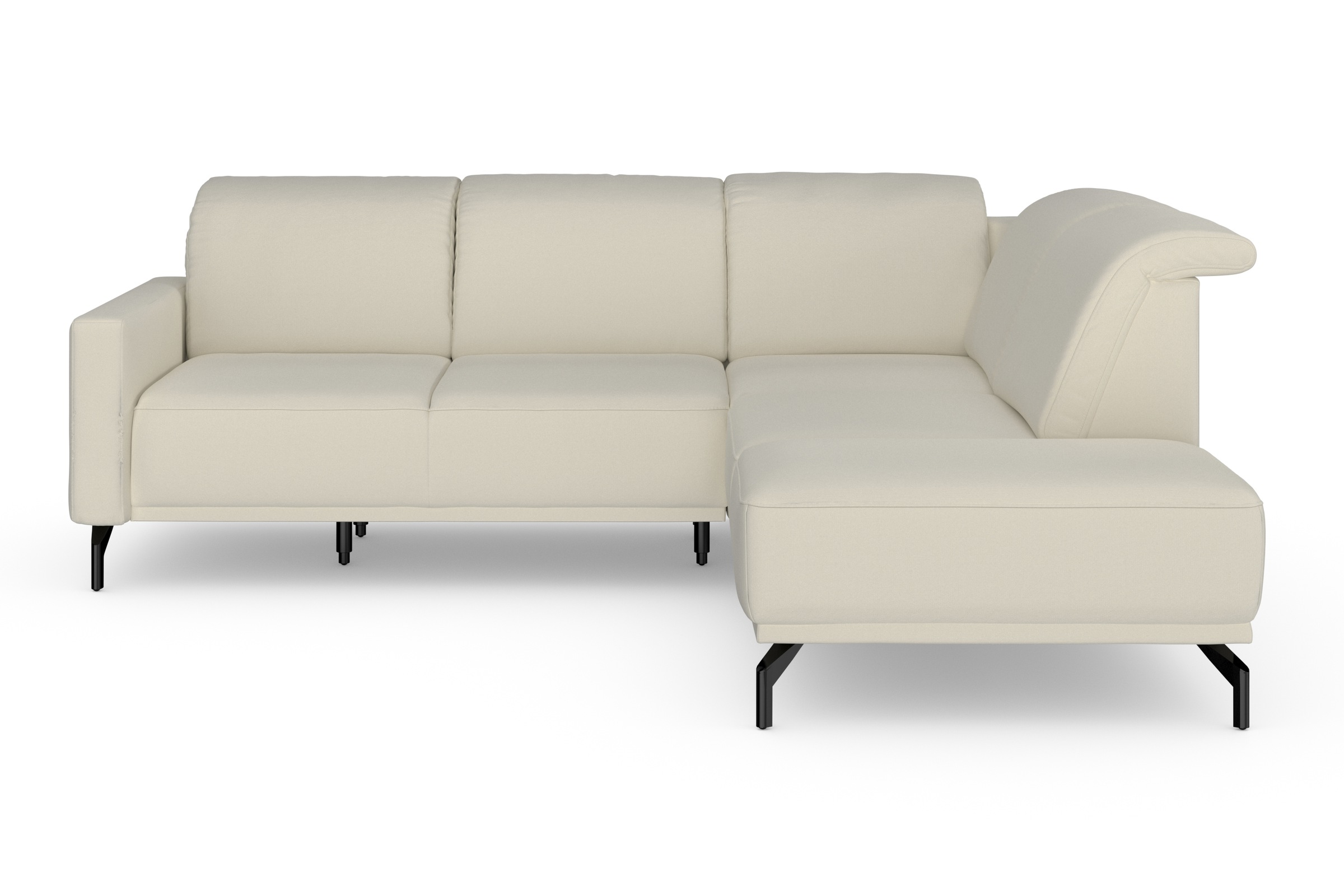 sit&more Ecksofa »Bailando L-Form«, wahlweise mit Kopfteilverstellung und Vorziehsitz, motorisch