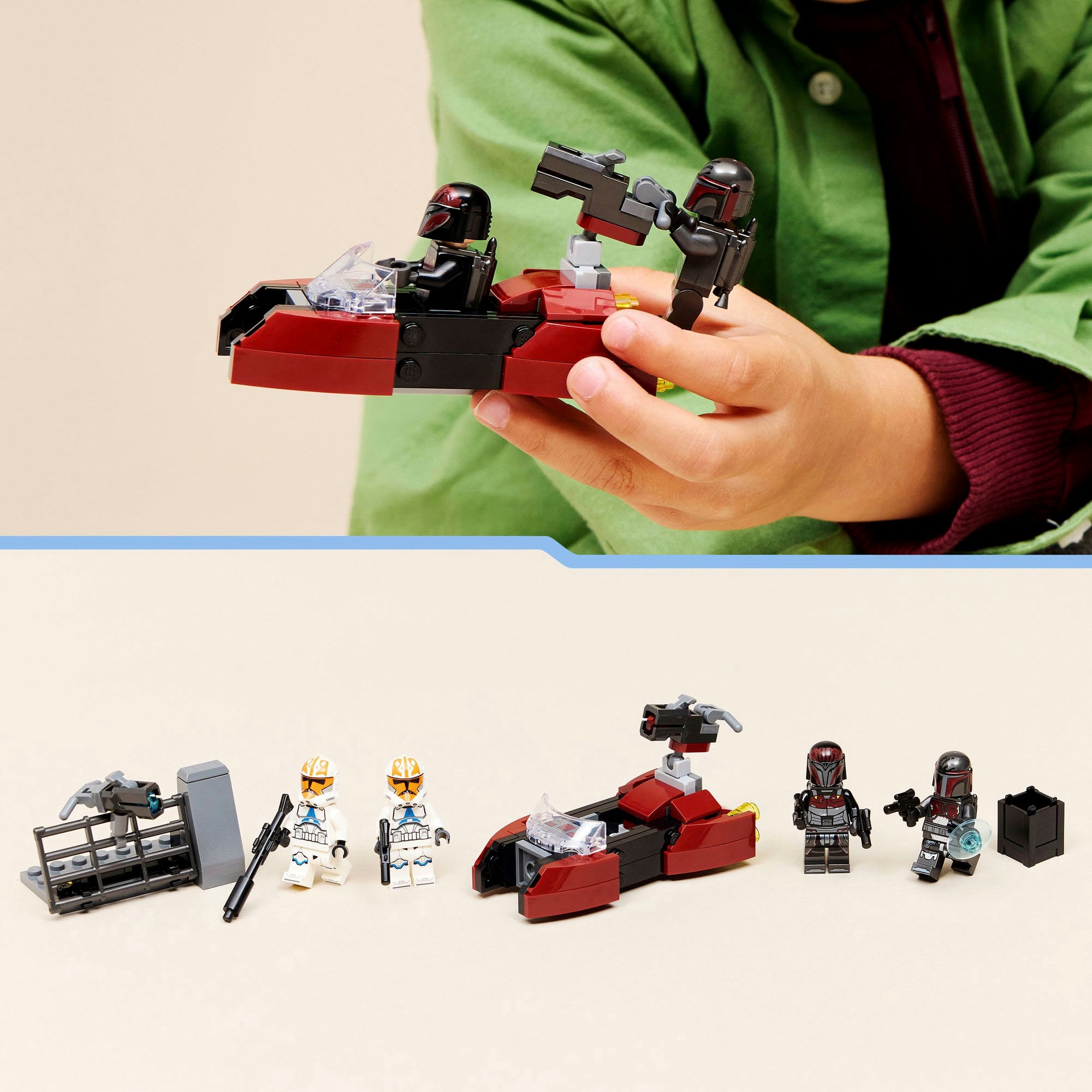 LEGO® Konstruktionsspielsteine »Belagerung von Mandalore Battle Pack (75449), LEGO Star Wars« Made in Europe