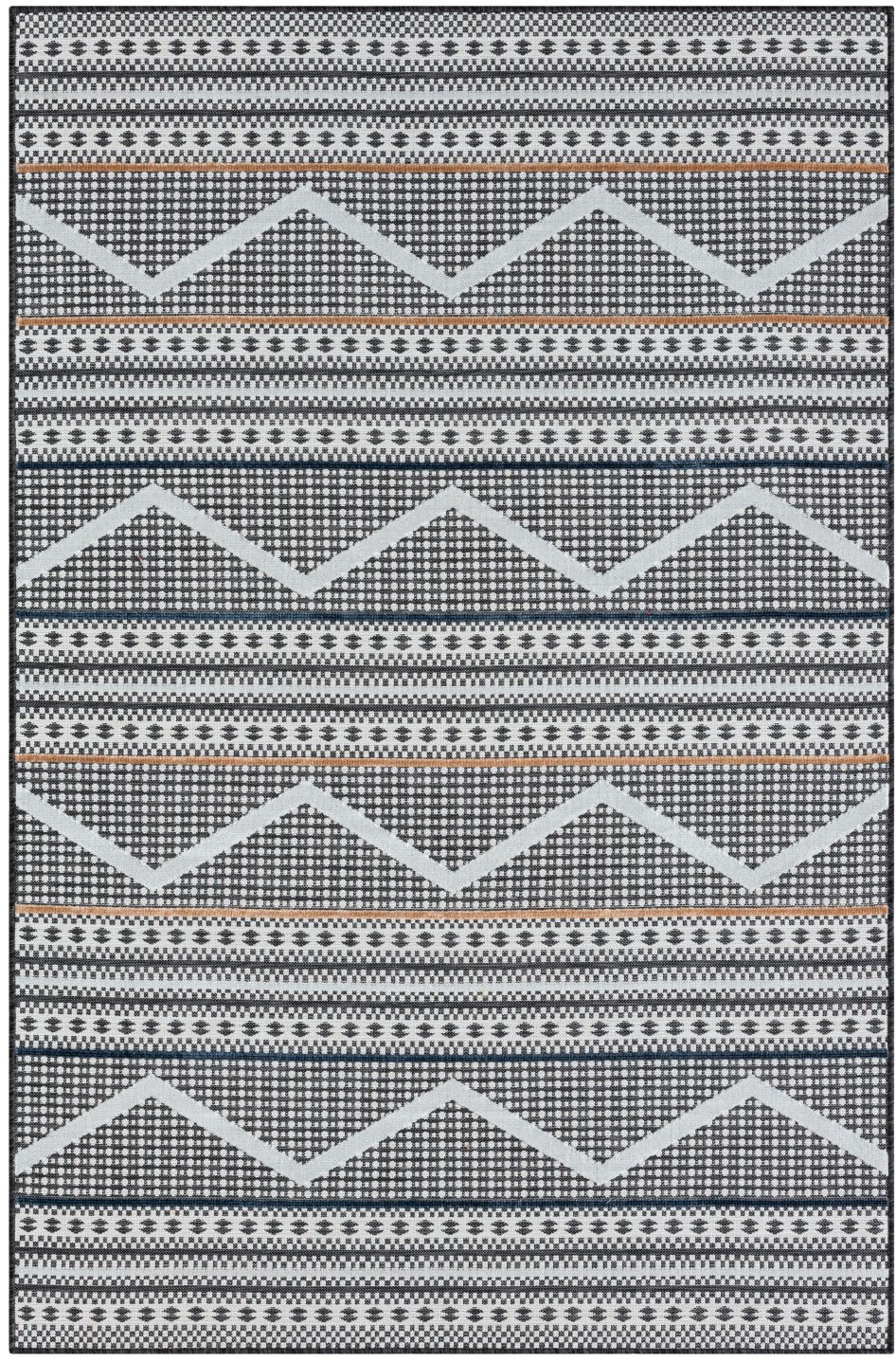 Myflair Möbel & Accessoires Teppich »Shadow Lagerräumung«, rechteckig, 8 mm Höhe, modernes Design, Outdoor geeignet, Balkon, Terrasse