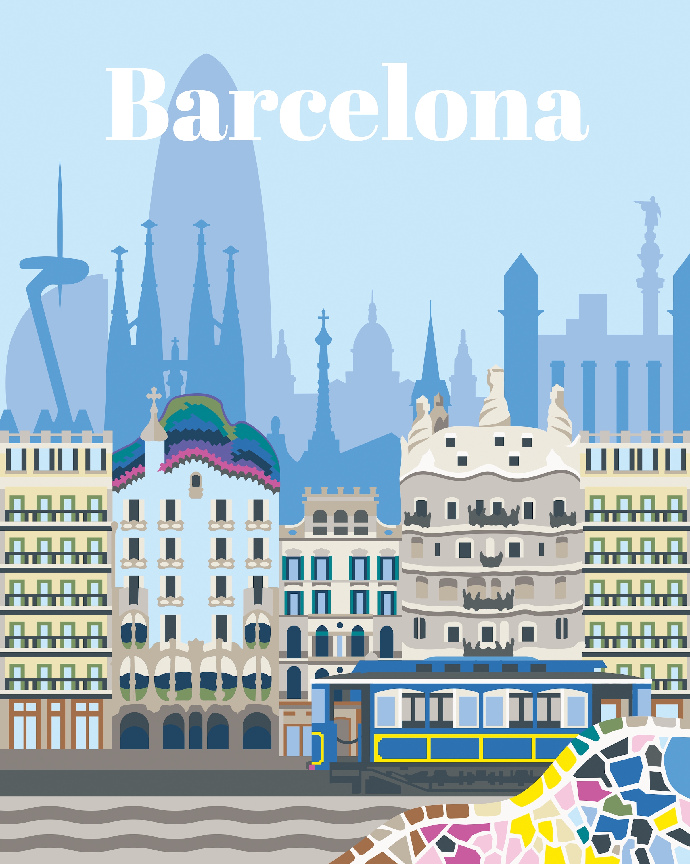 Ravensburger Malen nach Zahlen »CreArt, Farbenfrohes Barcelona« Made in Europe