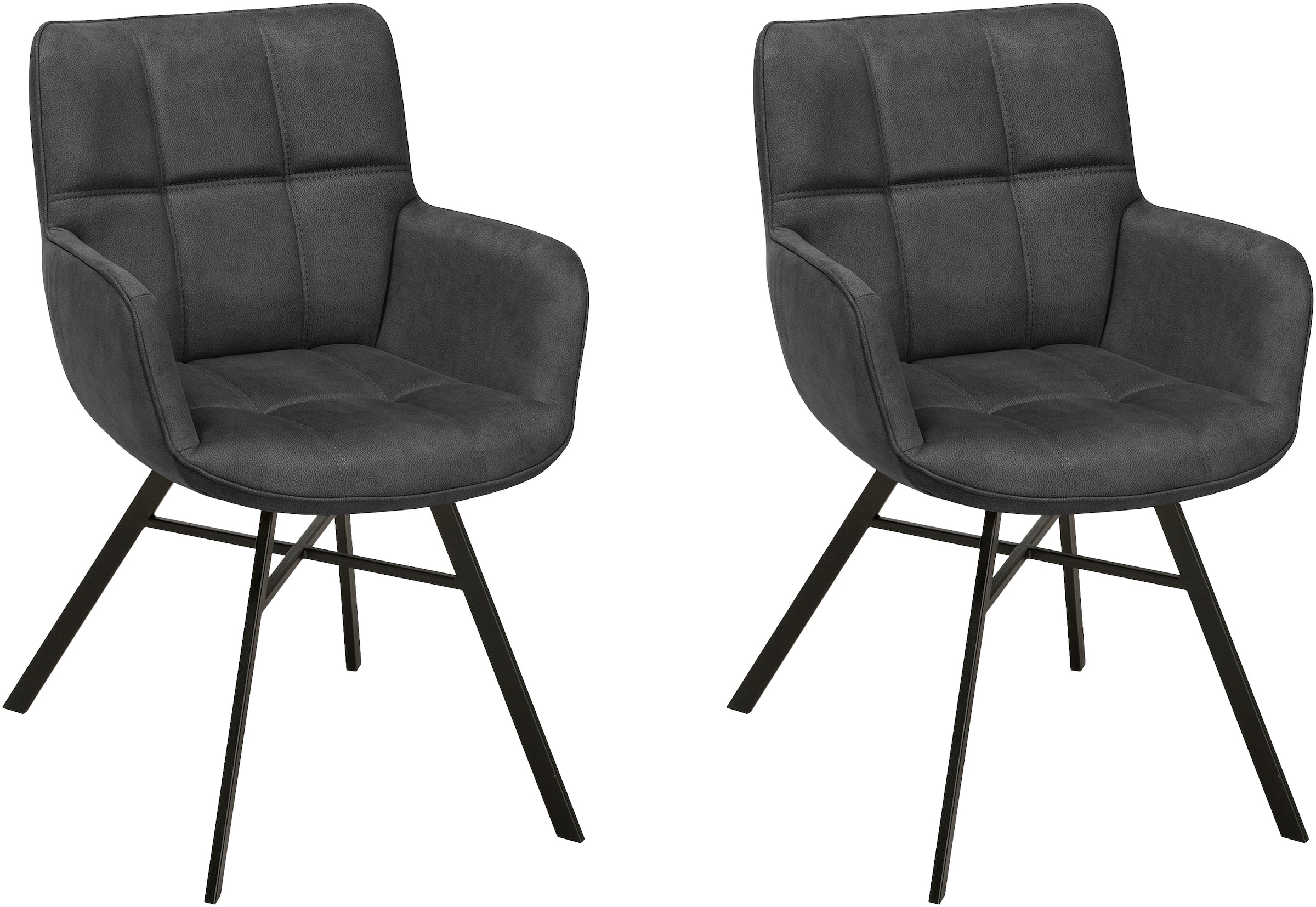 OMG Design Armlehnstuhl »Marcon« (Set) 2 Stk.Esszimmerstuhl, pflegeleichter günstig online kaufen