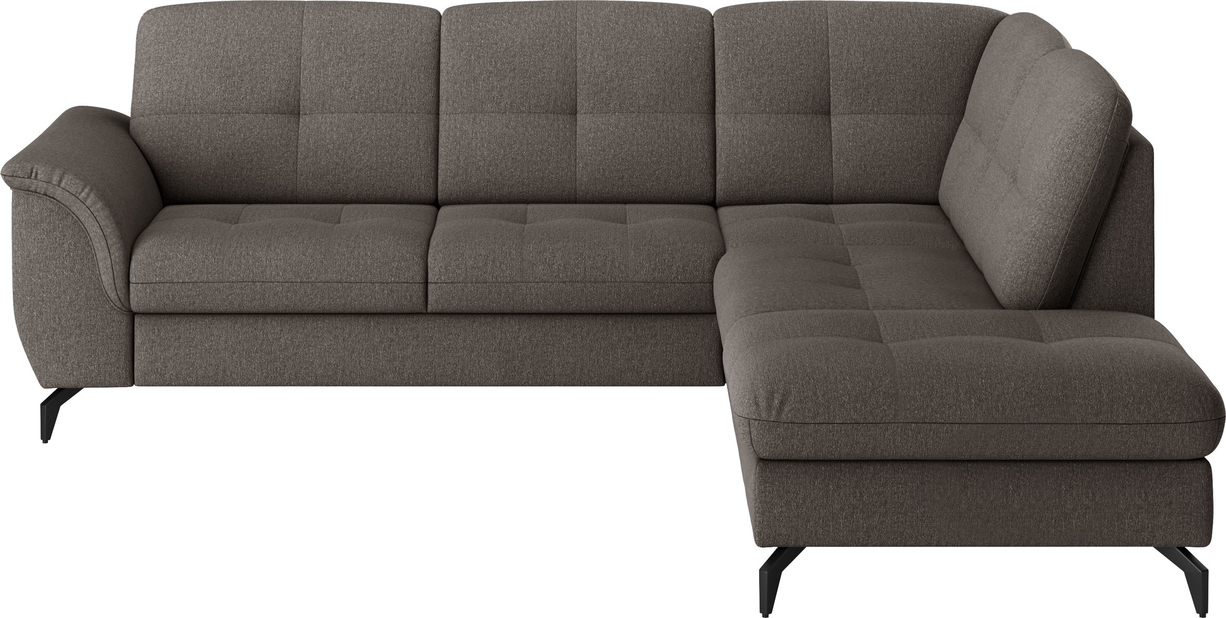 sit&more Ecksofa »Zora L-Form«, wahlweise mit Bettfunktion und Bettkasten