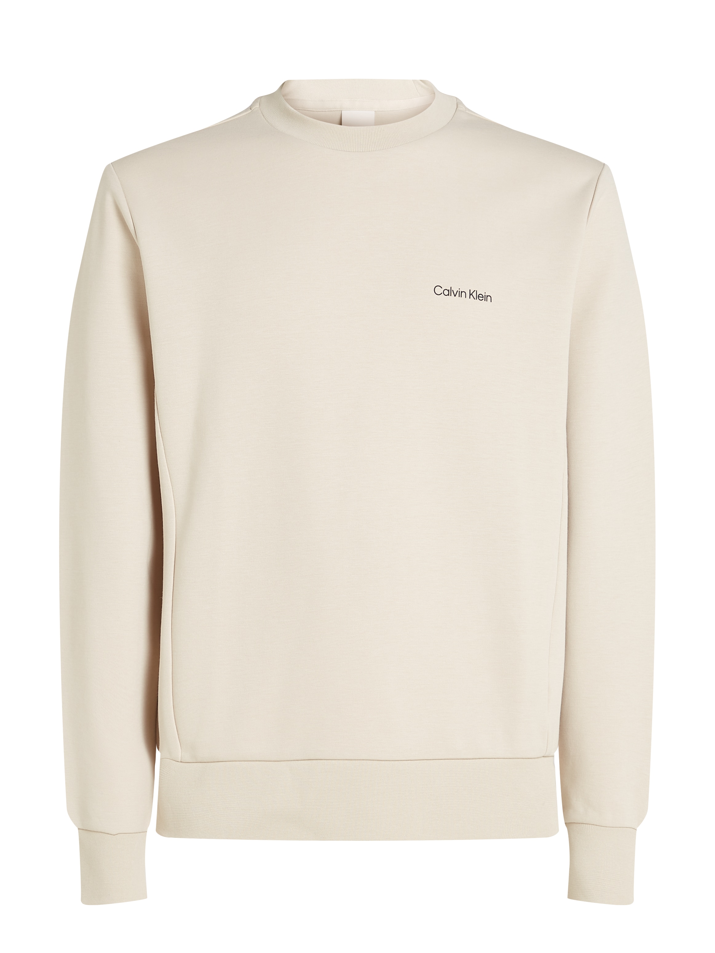 Calvin Klein Sweatshirt »MICRO LOGO REPREVE SWEATSHIRT« mit halsnahmen Rundhalsausschnitt