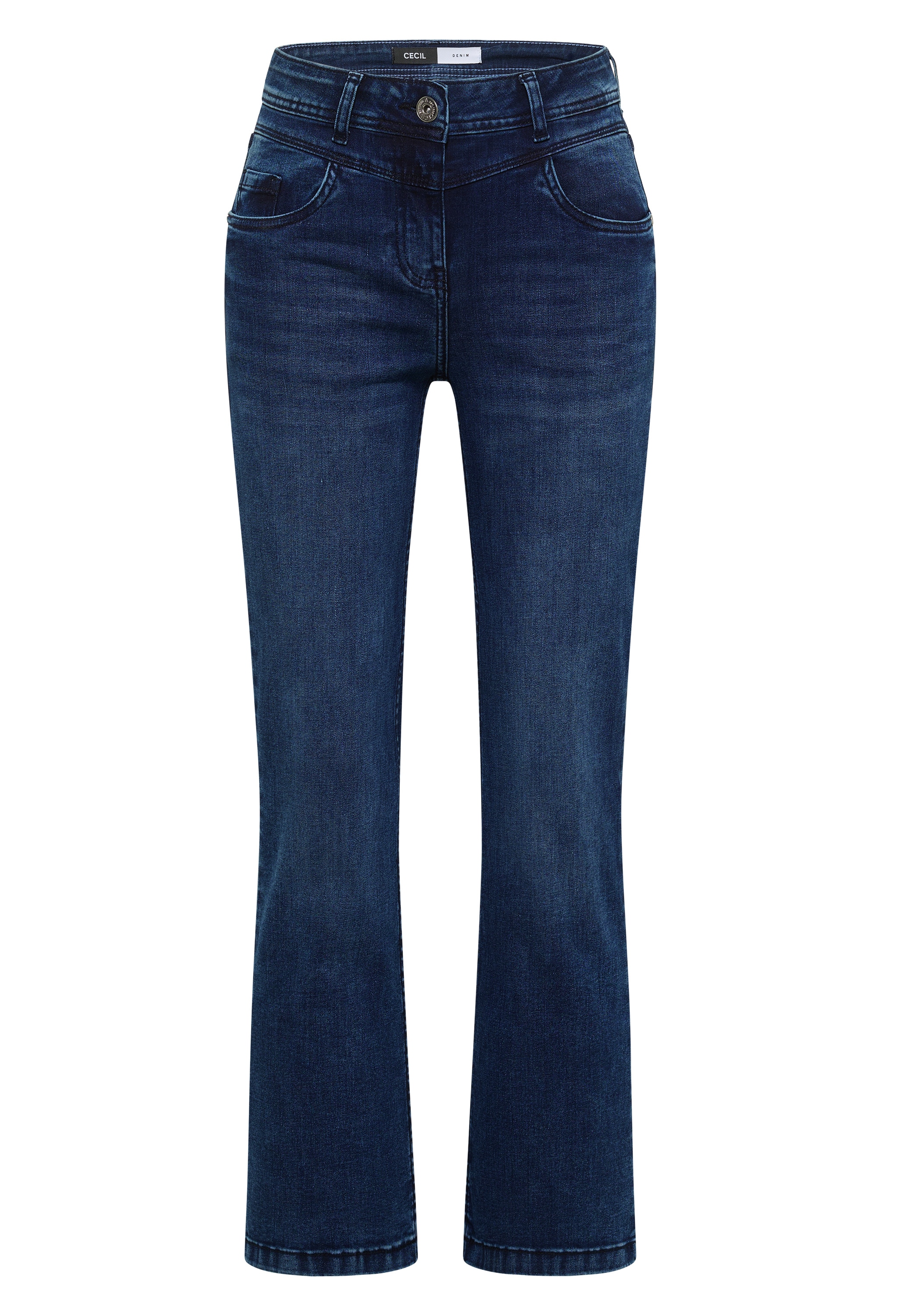 Cecil Bootcut-Jeans »Style Toronto« im Slim Fit / Stretch